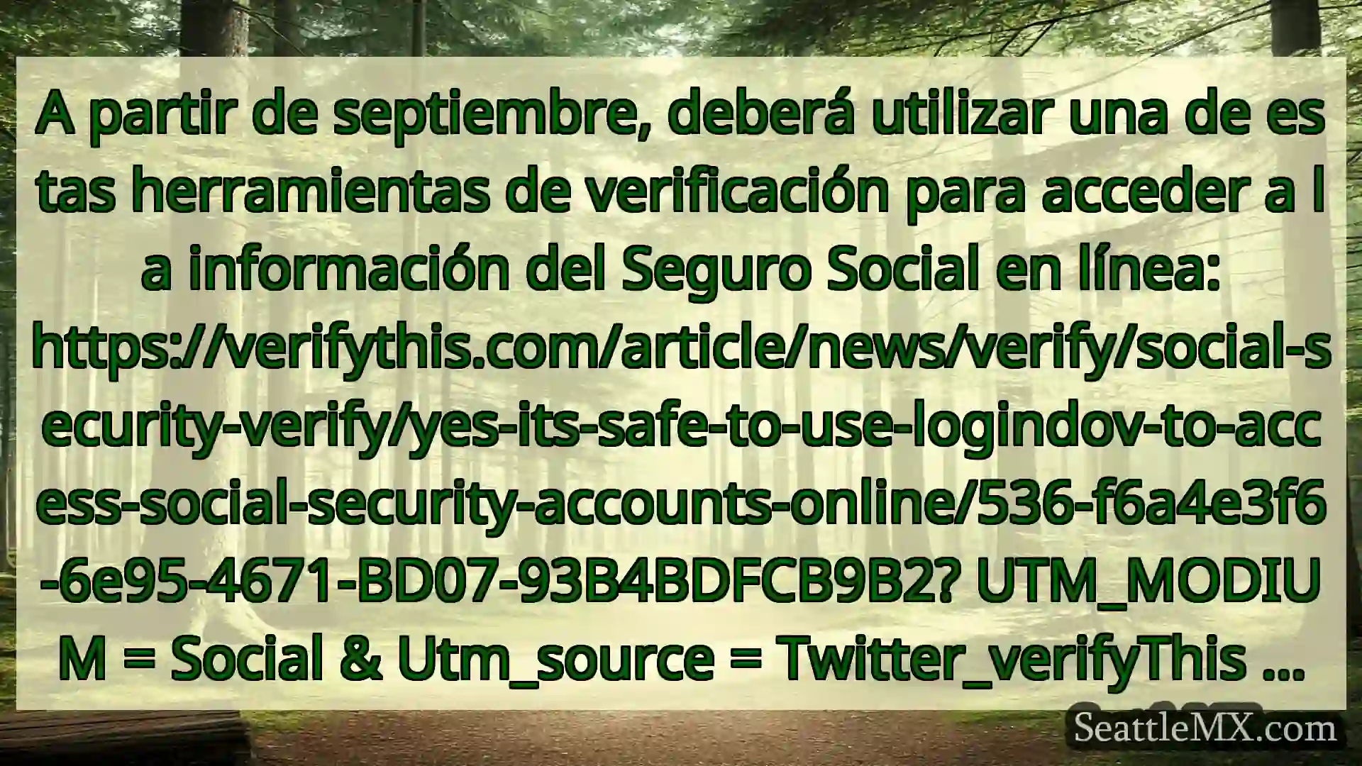 noticias de seattle A partir de septiembre, deberá