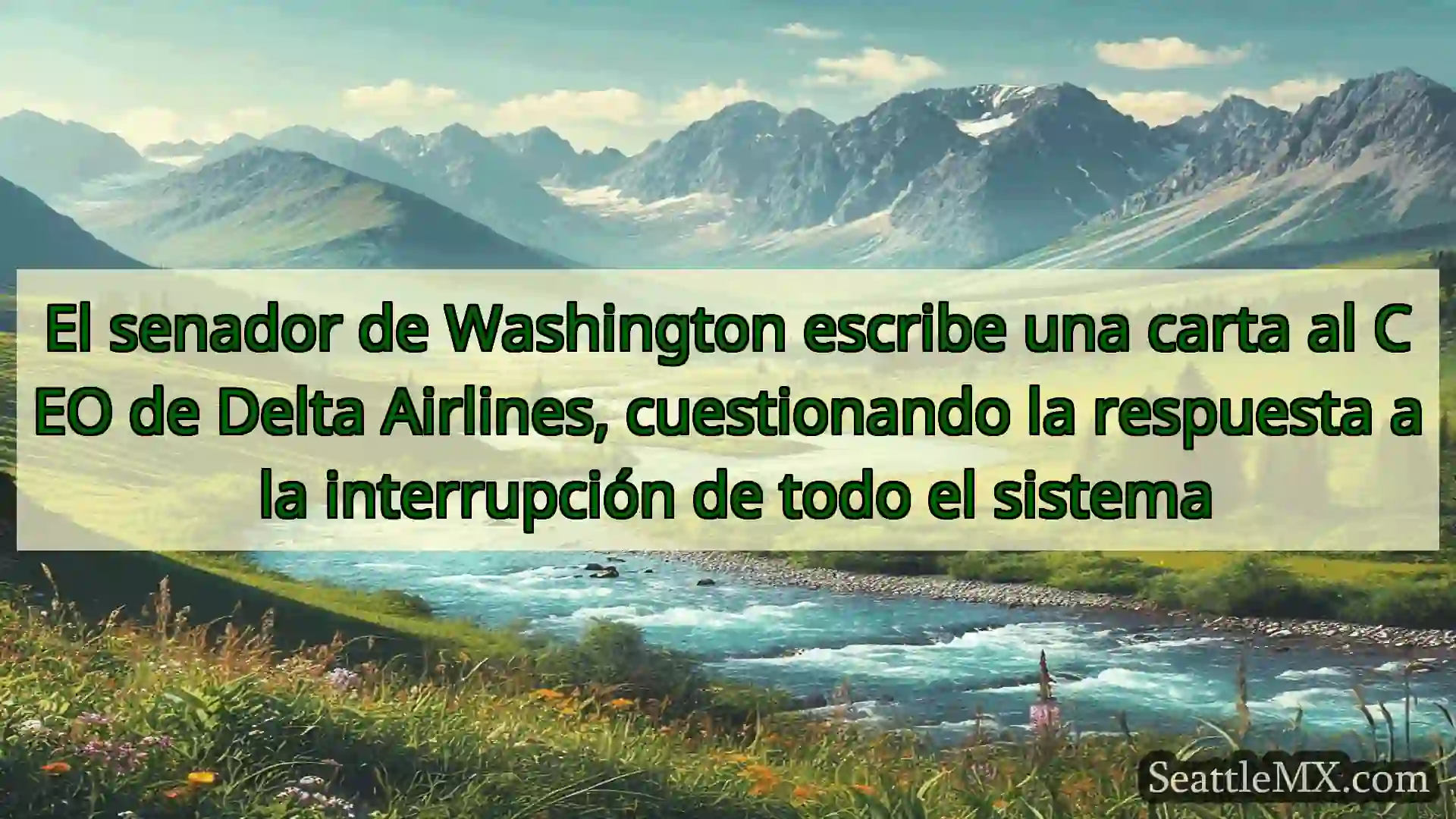 noticias de seattle El senador de Washington escribe