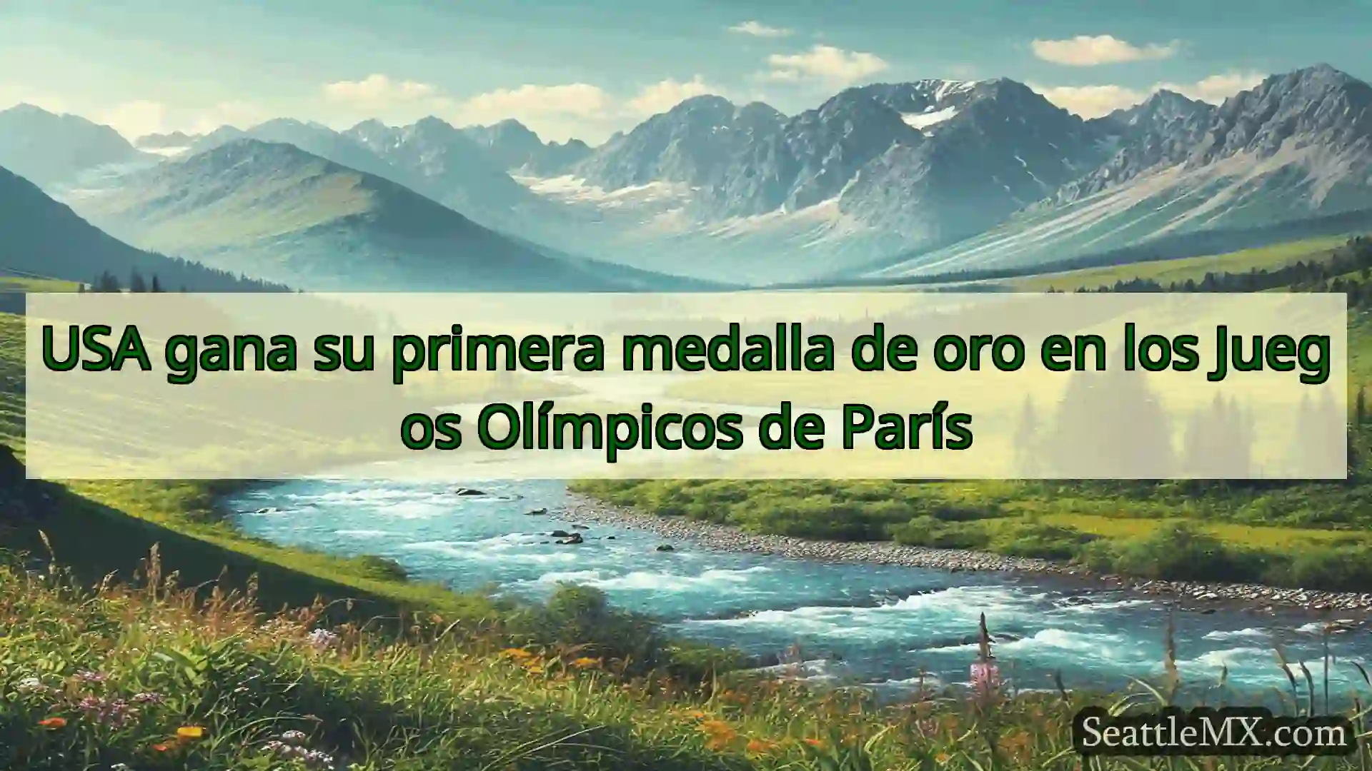 noticias de seattle USA gana su primera medalla de oro