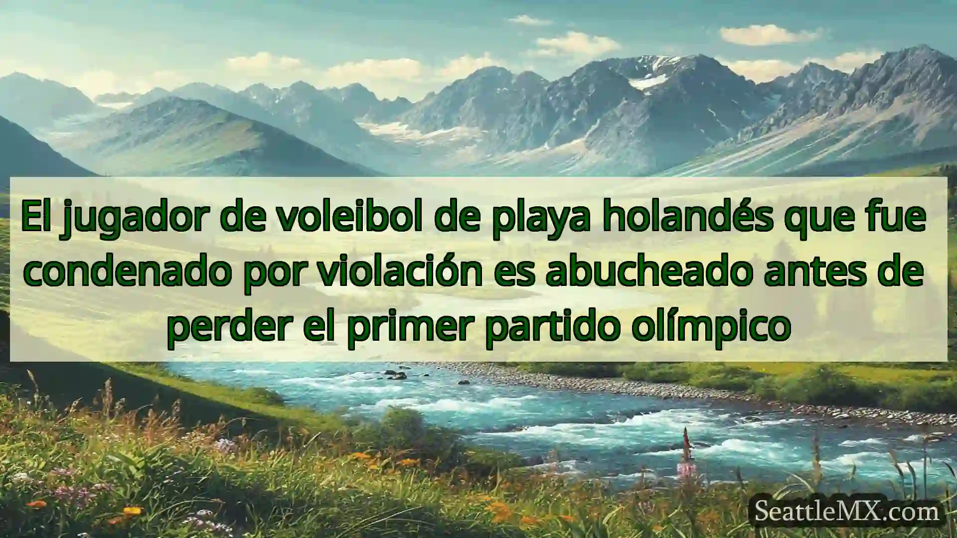 noticias de seattle El jugador de voleibol de playa