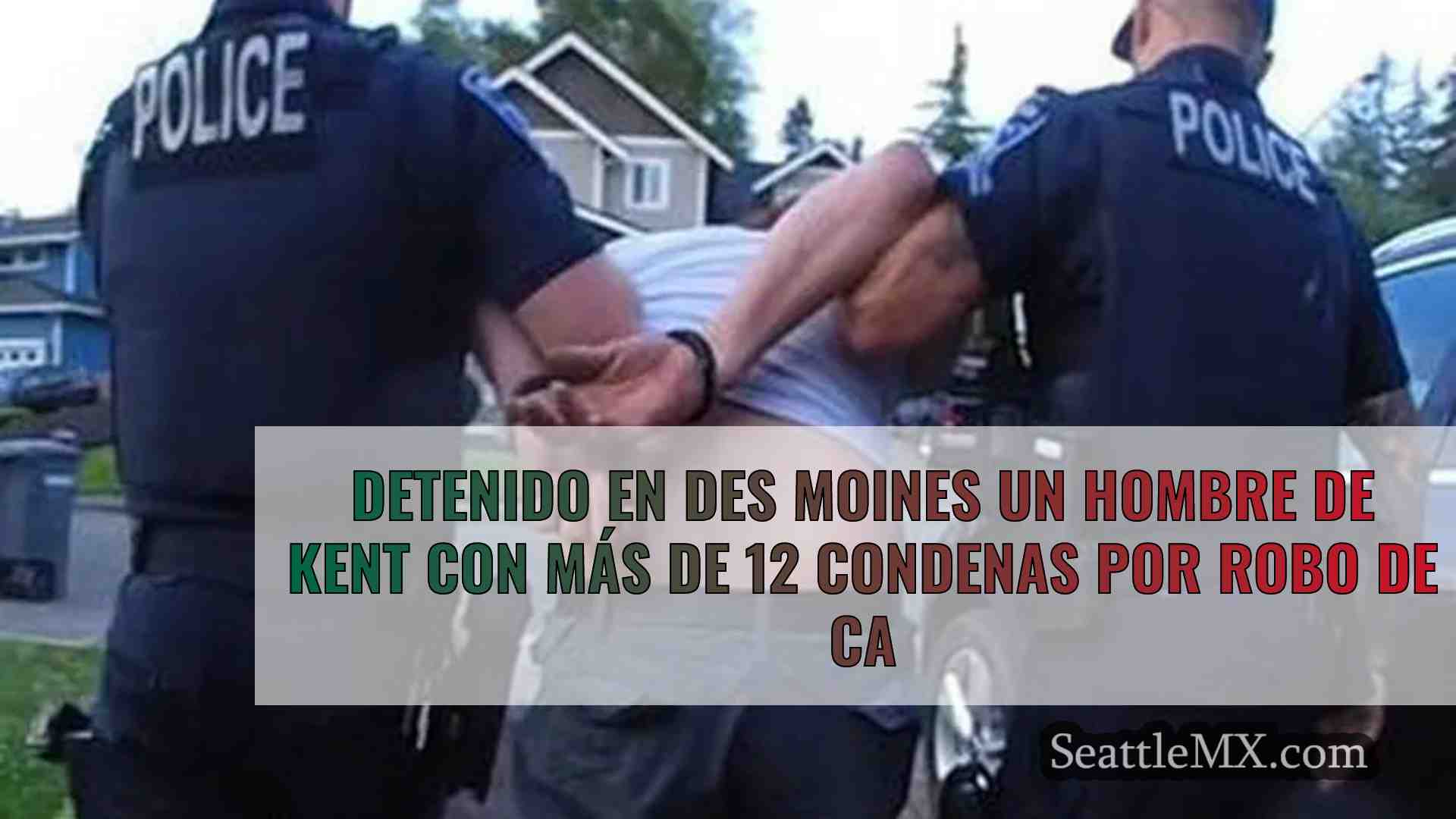 Detenido en Des Moines un hombre de
