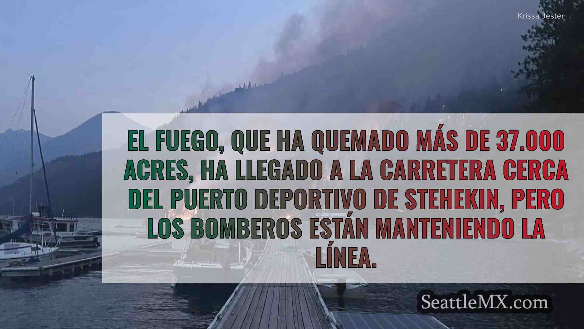 El incendio Pioneer se acerca a