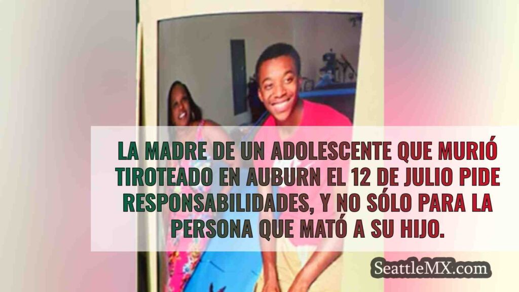 La madre del adolescente asesinado en