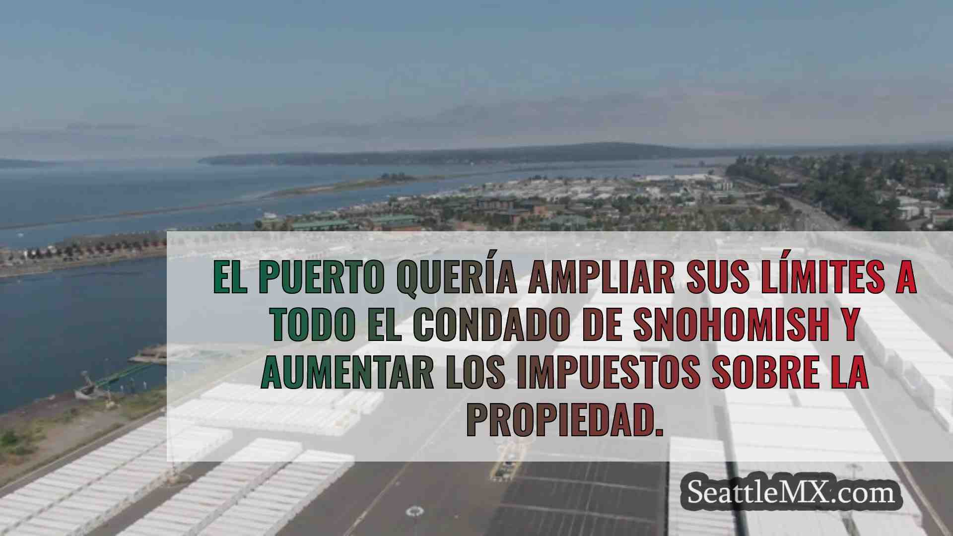 El Puerto de Everett emite un