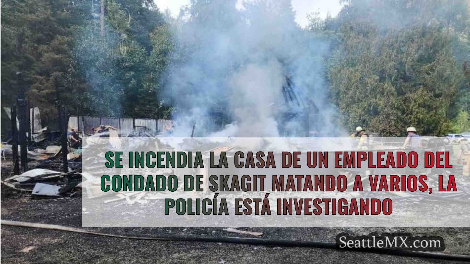La casa de un empleado del condado de