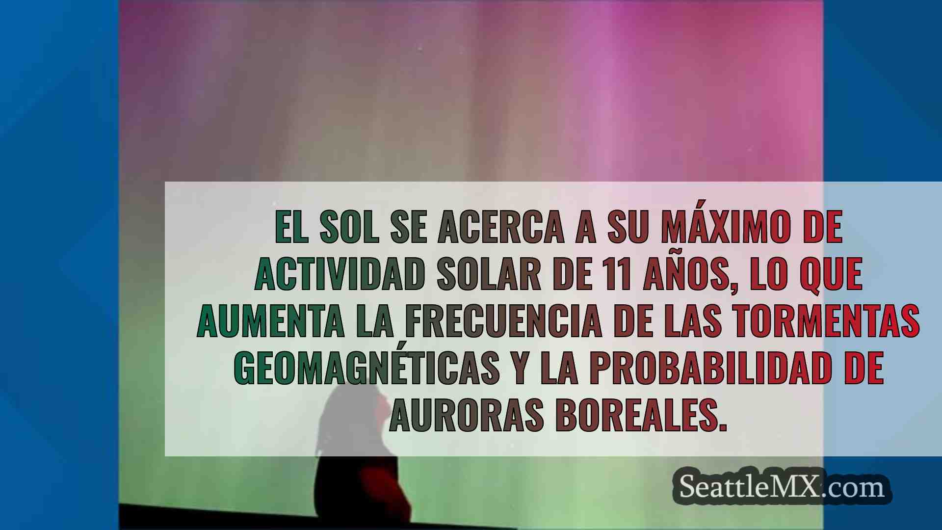 Posible aurora boreal en el estado de