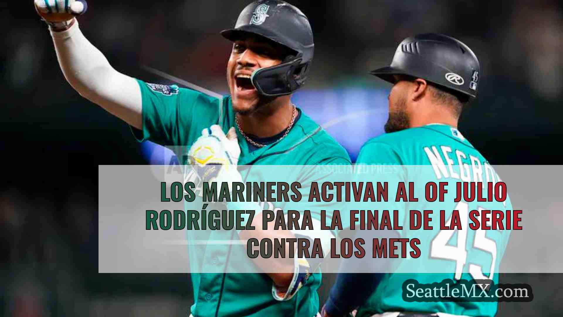 Los Mariners activan al OF Julio