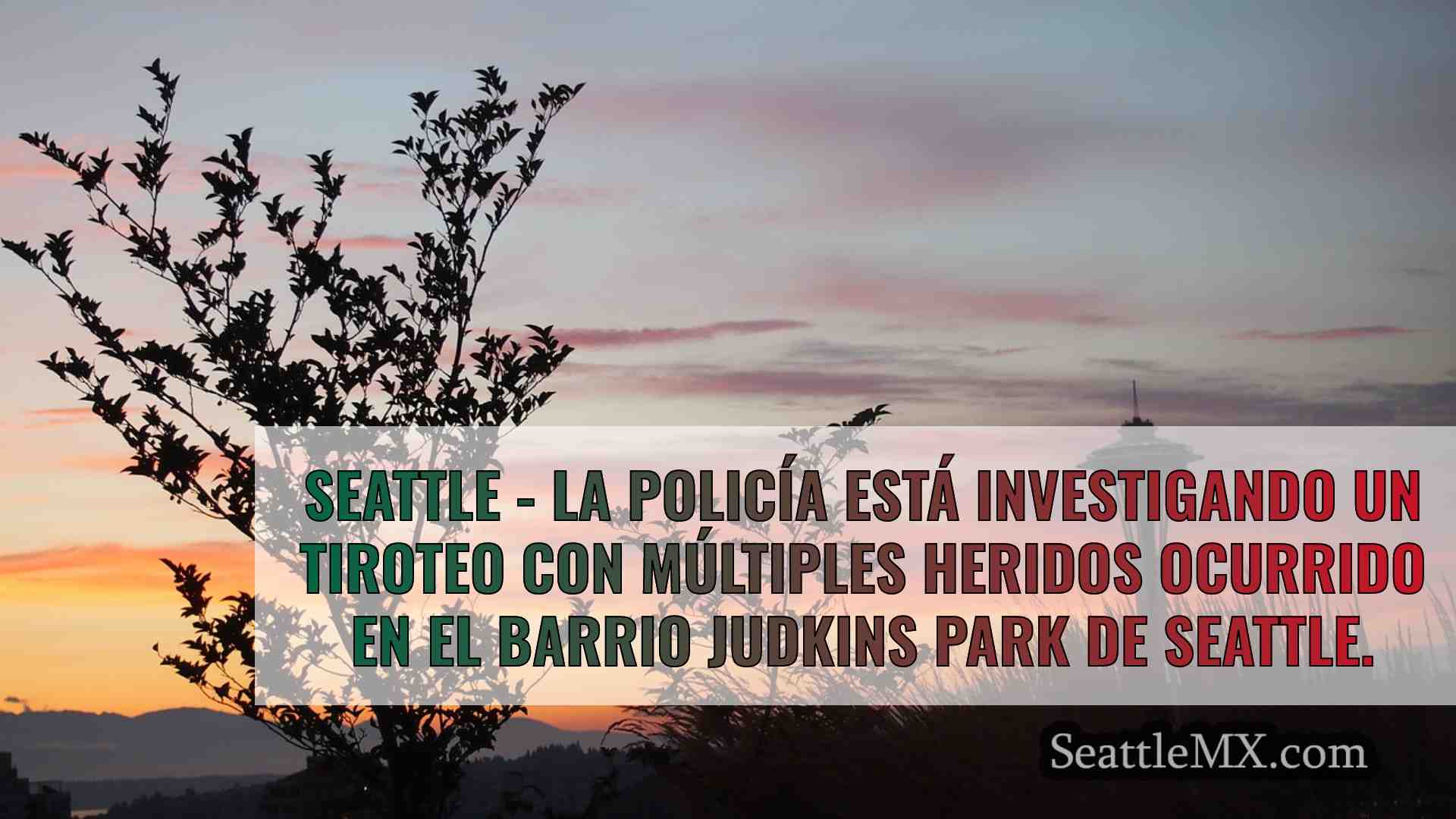 Varios heridos en un tiroteo en Seattle