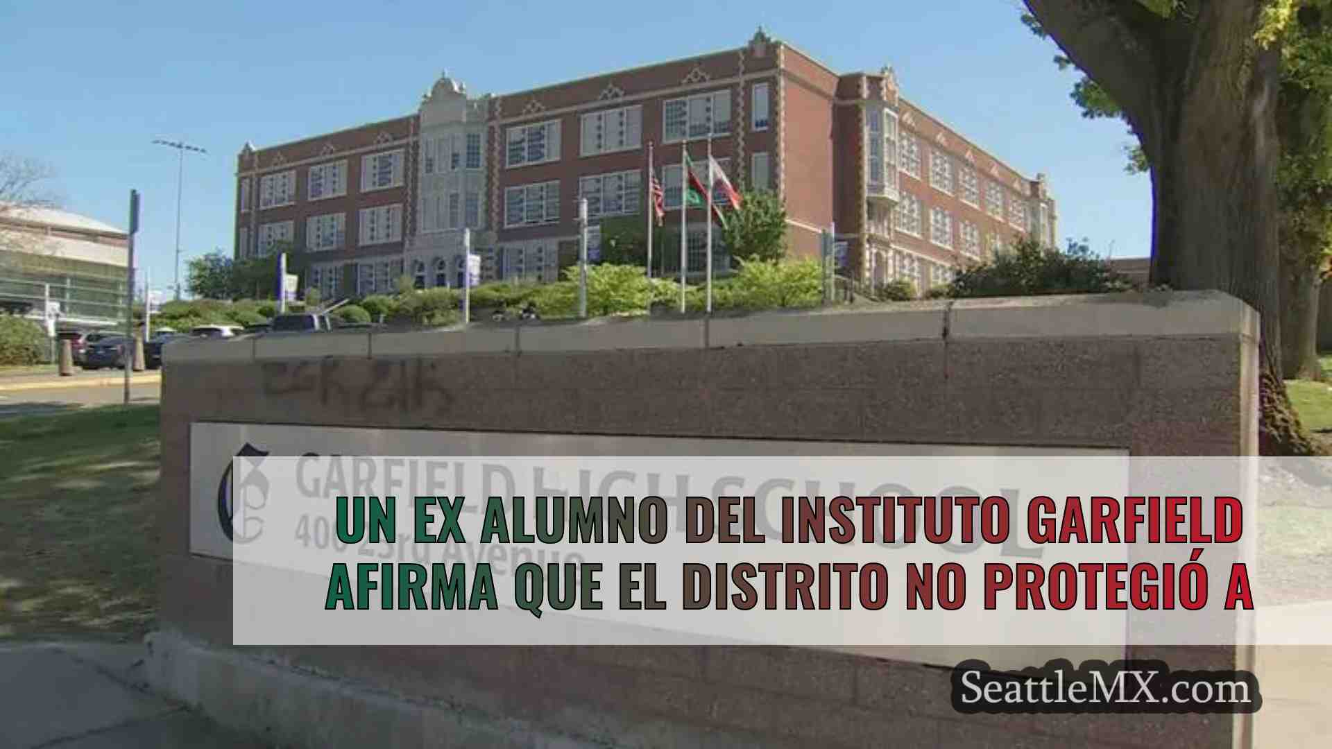Una ex alumna del instituto Garfield