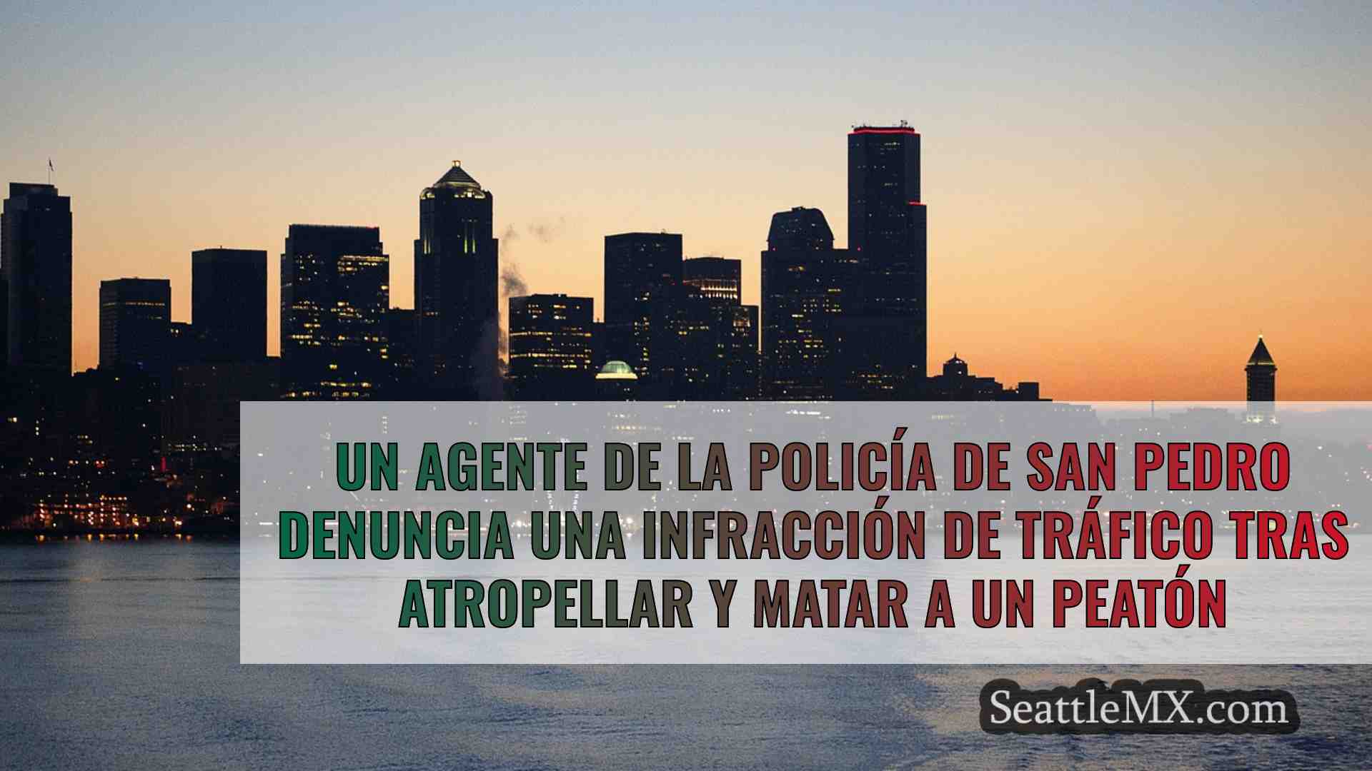 Un agente de la policía de San