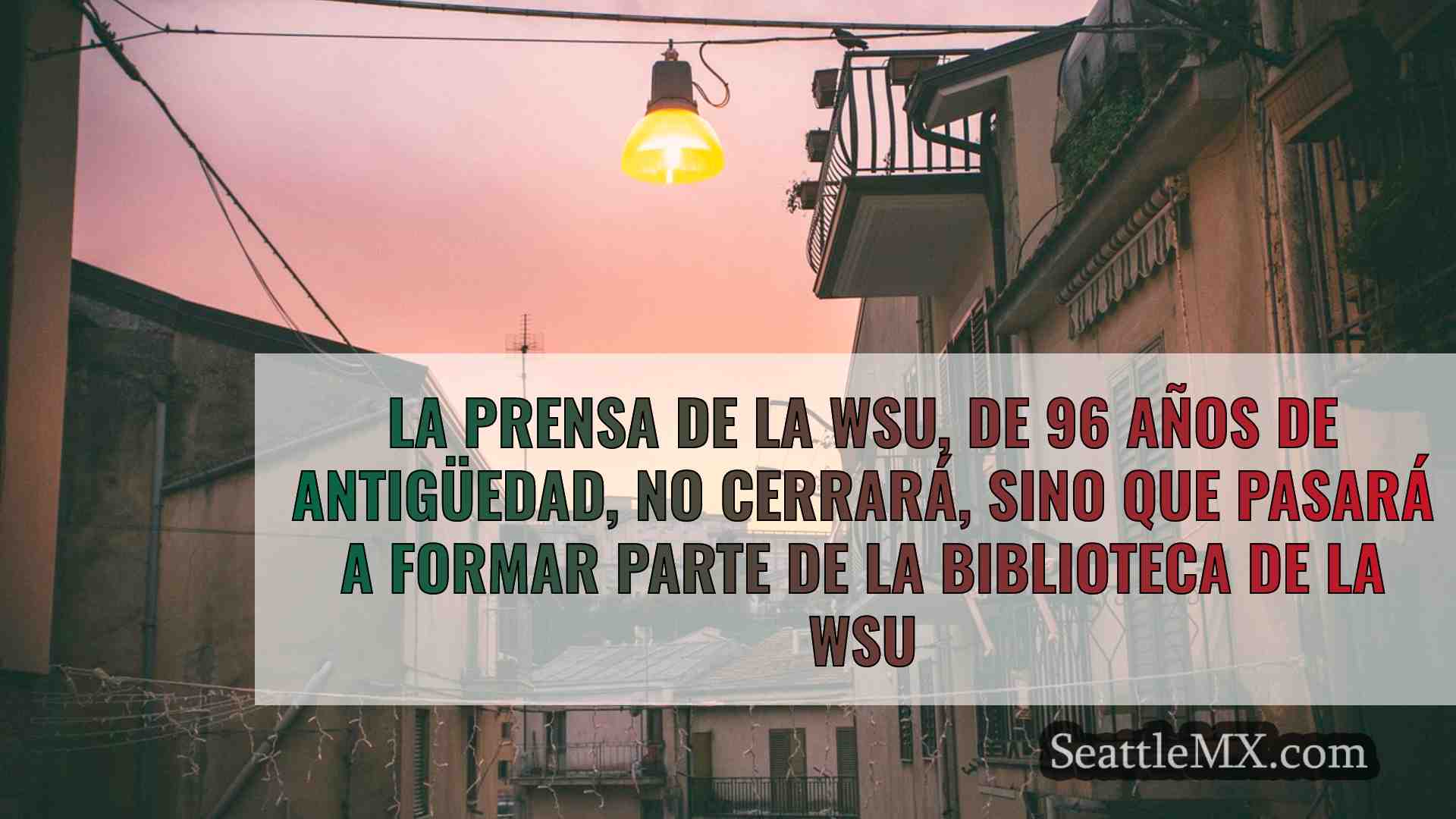 Noticias de Seattle SeattleMX