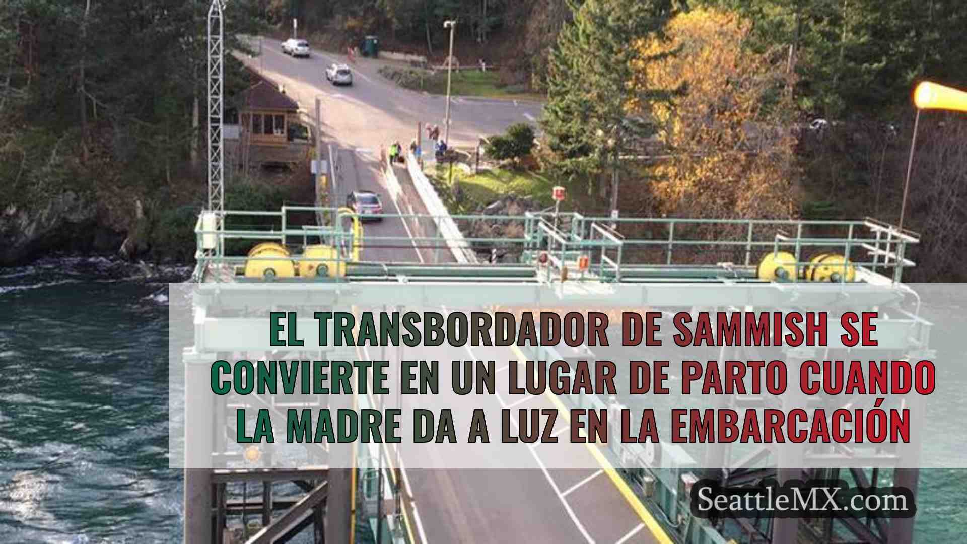 El transbordador Sammish se convierte