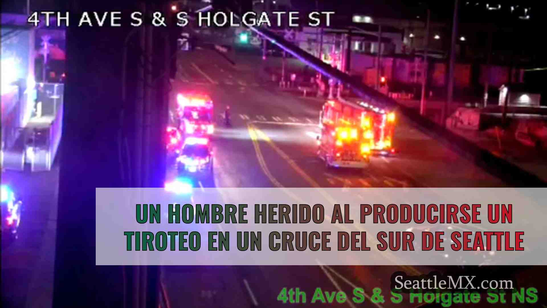 Un hombre herido al producirse un