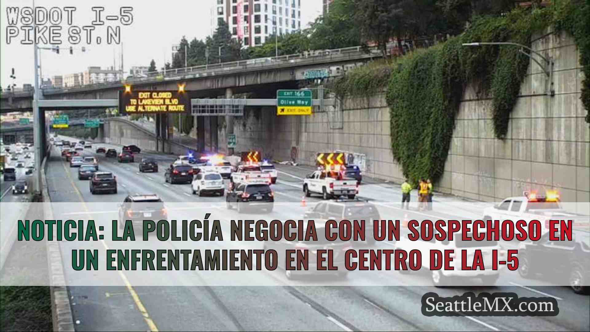NOTICIA: La policía negocia con un