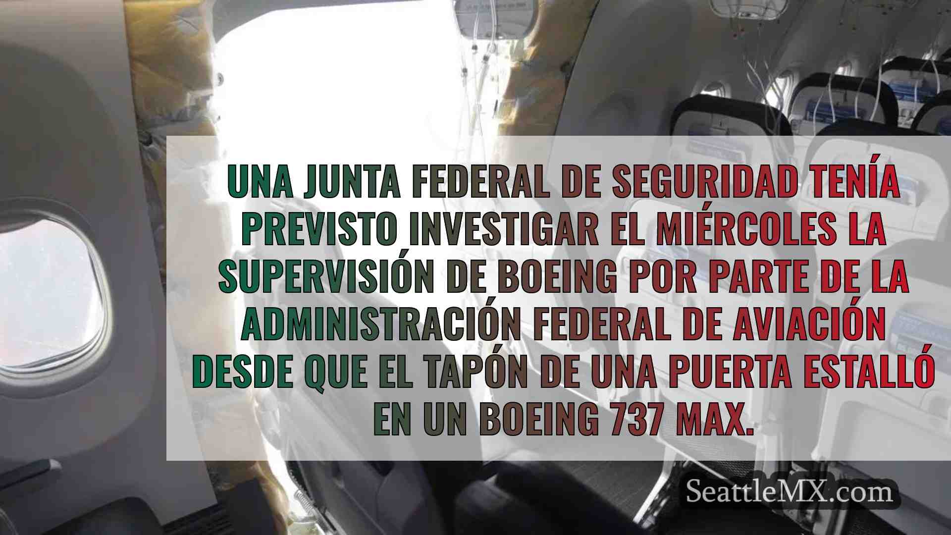 Una junta de seguridad investigará la