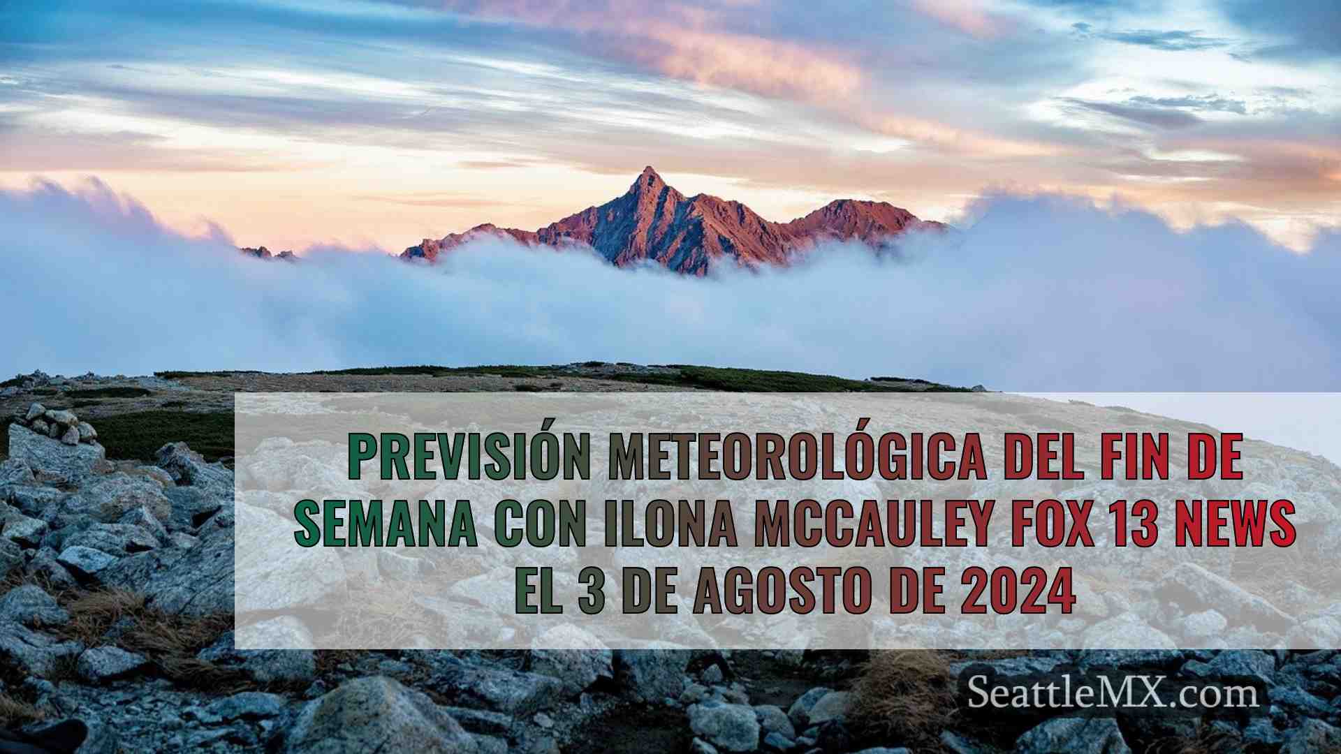 Mucho sol para la zona de Seattle,
