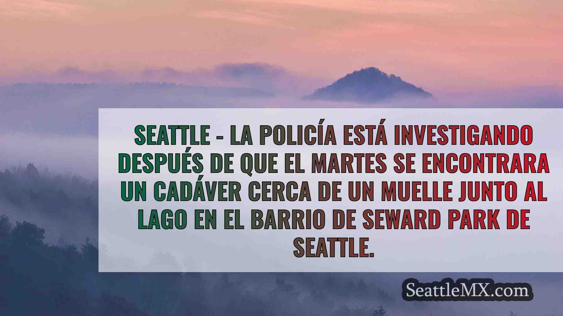 La policía investiga el hallazgo de un
