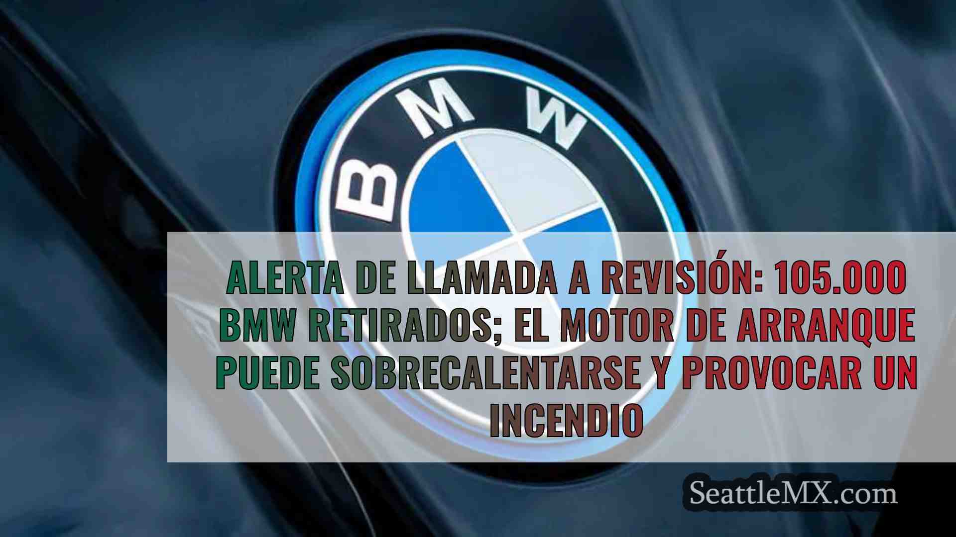 Alerta de llamada a revisión: 105.000
