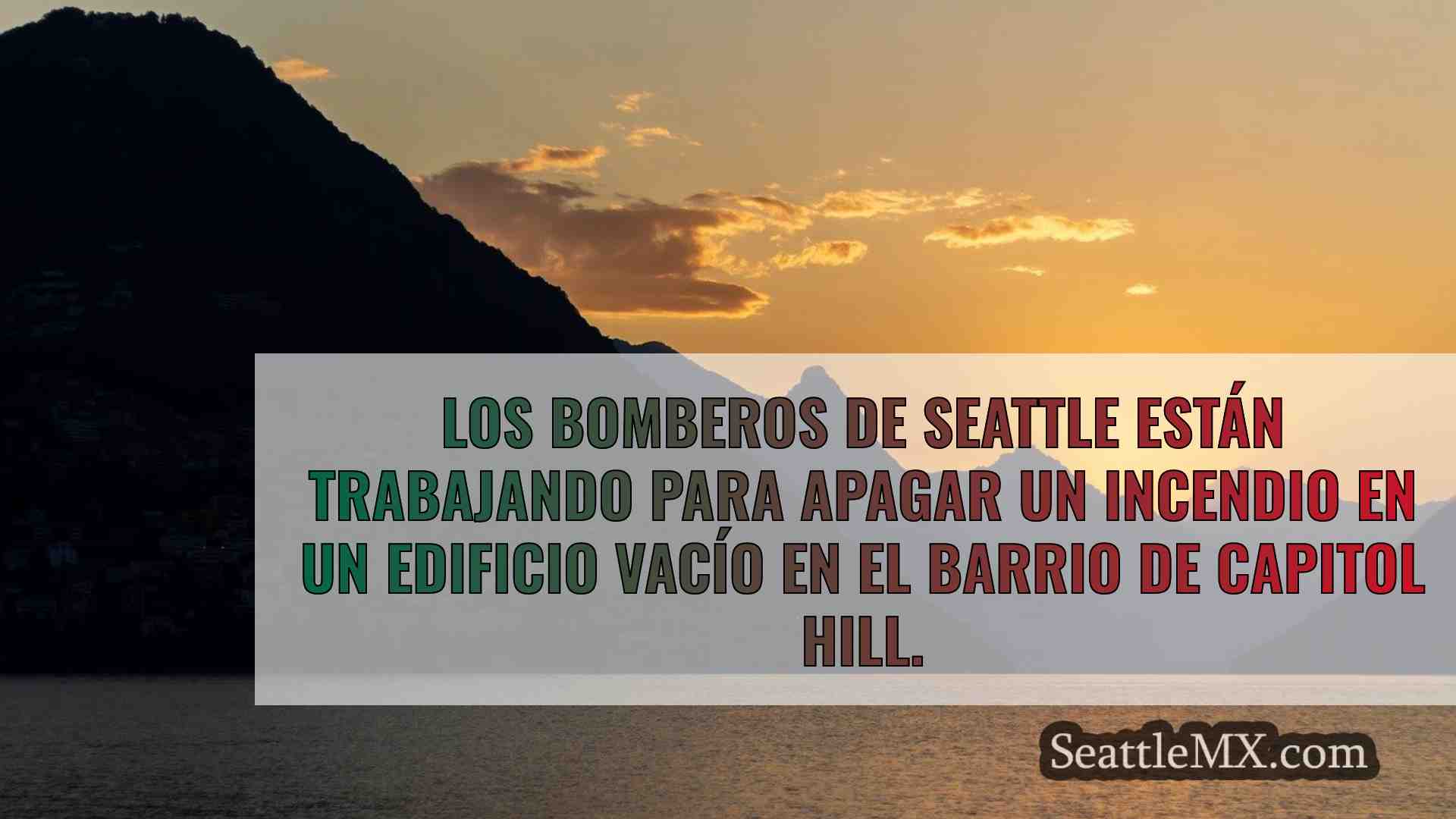 Los equipos responden al incendio de un