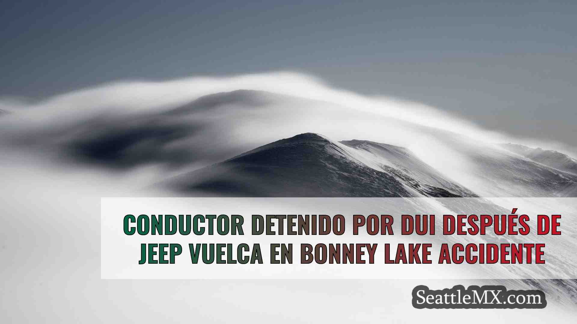 Conductor detenido por DUI después de