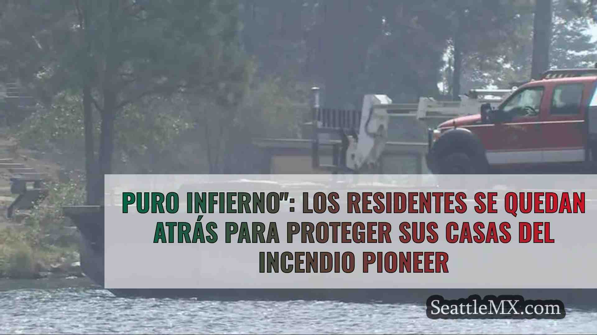 Puro infierno: Los residentes se quedan