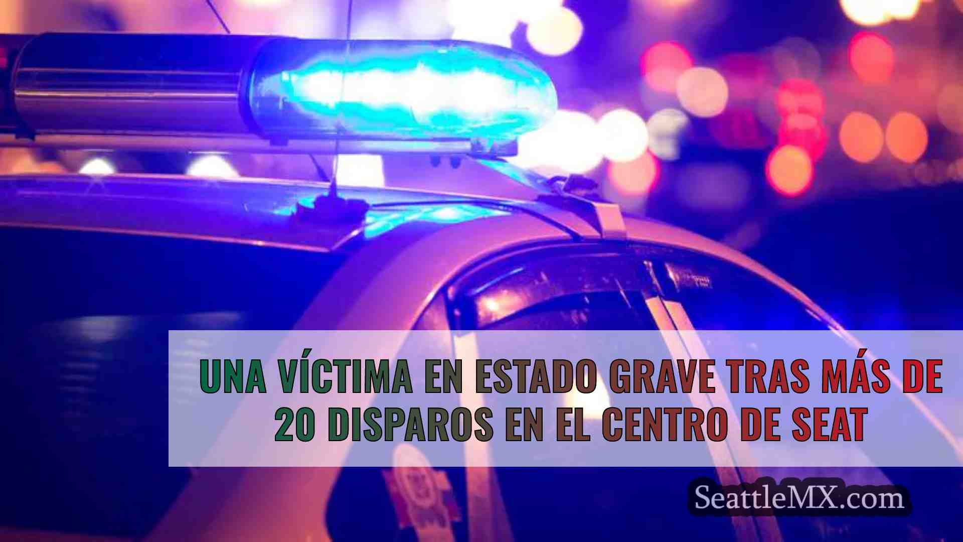 Víctima en estado grave tras más de 20