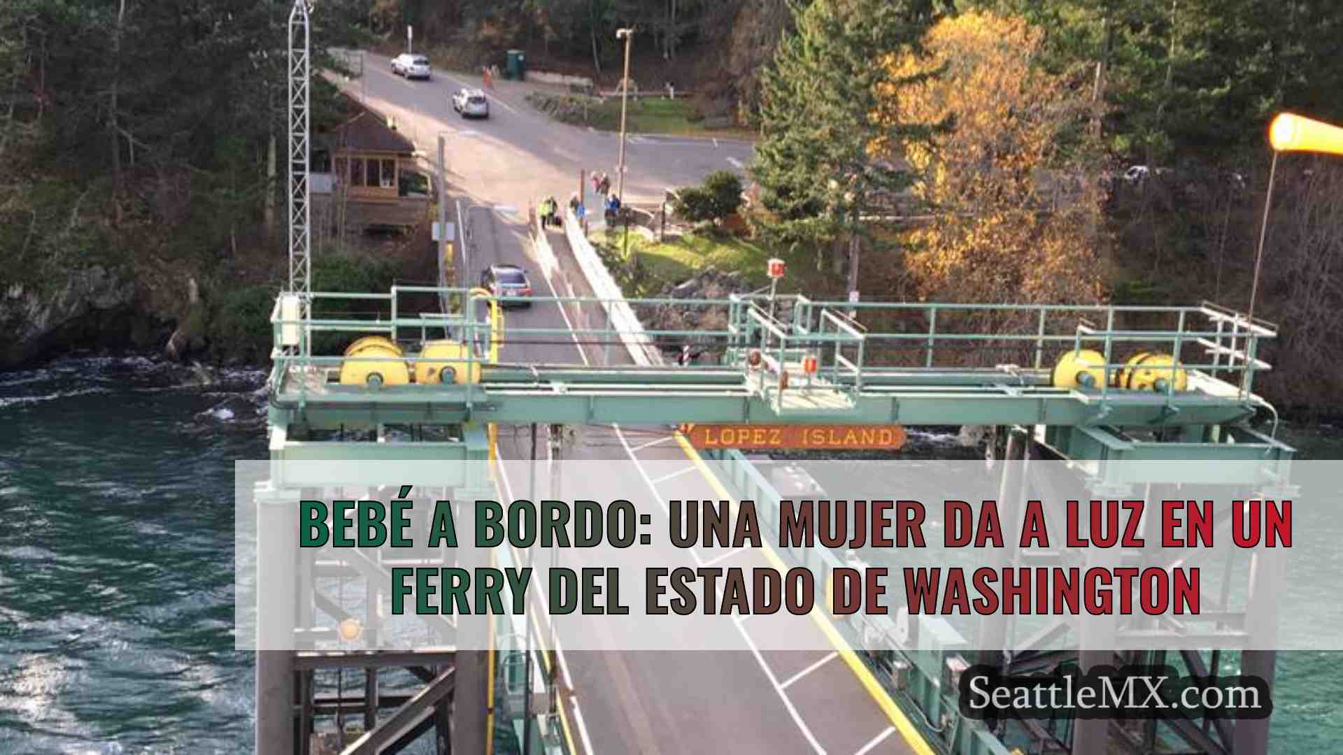 Bebé a bordo: Una mujer da a luz en un