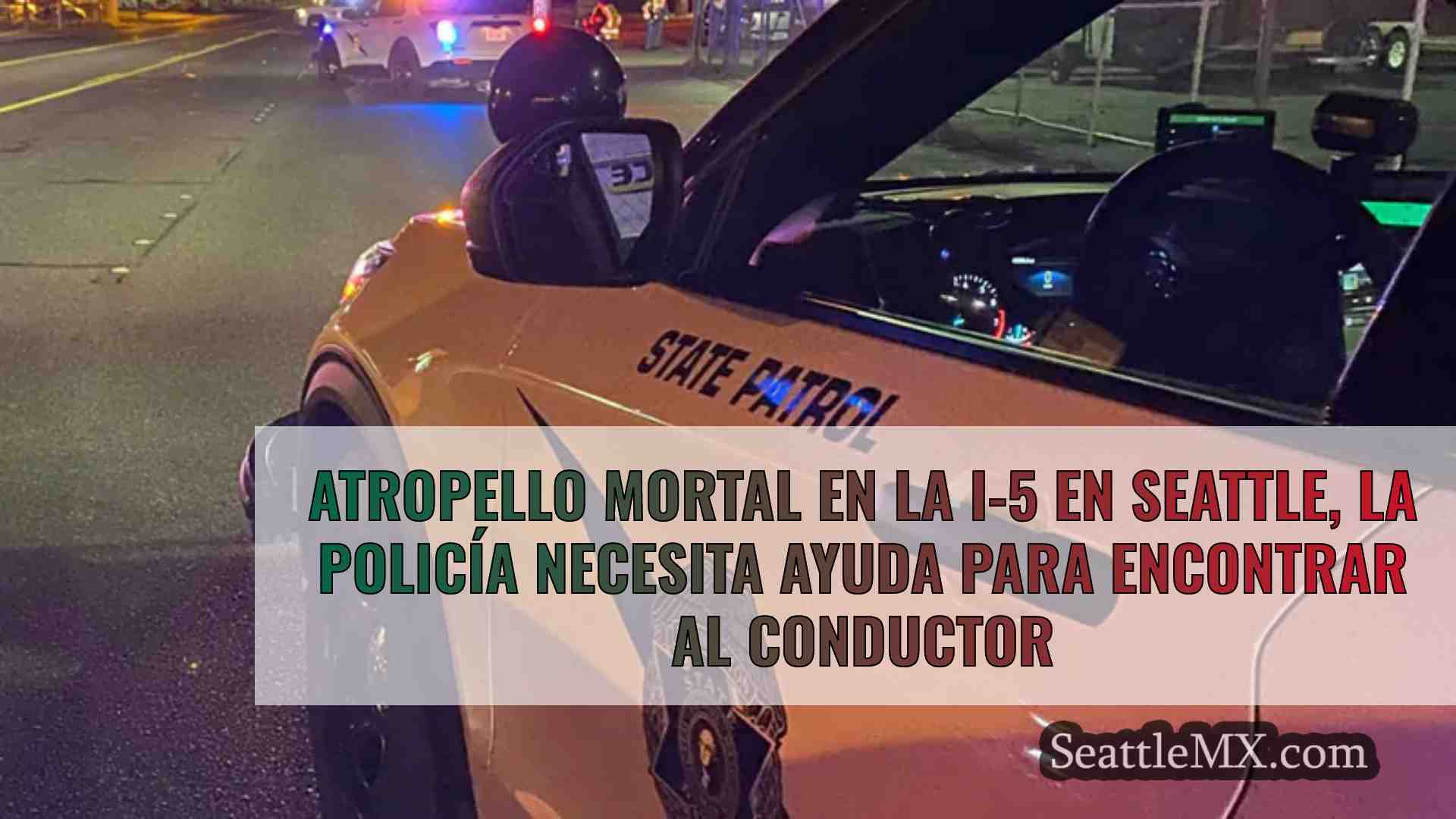 Atropello mortal en la I-5 en Seattle,