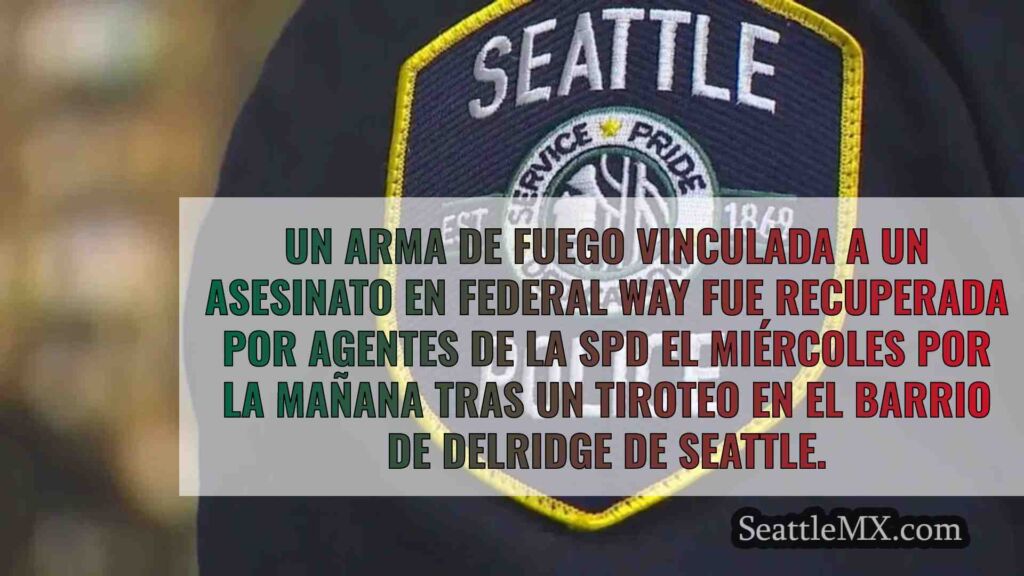 La policía de Seattle recupera un arma