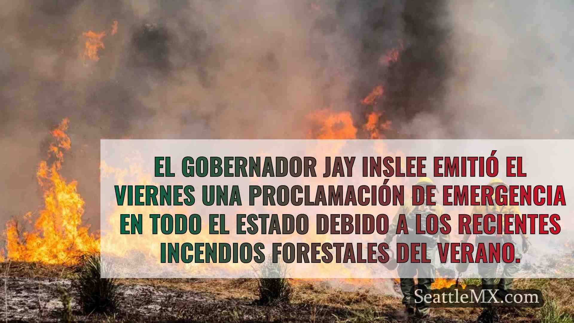El gobernador Inslee declara la