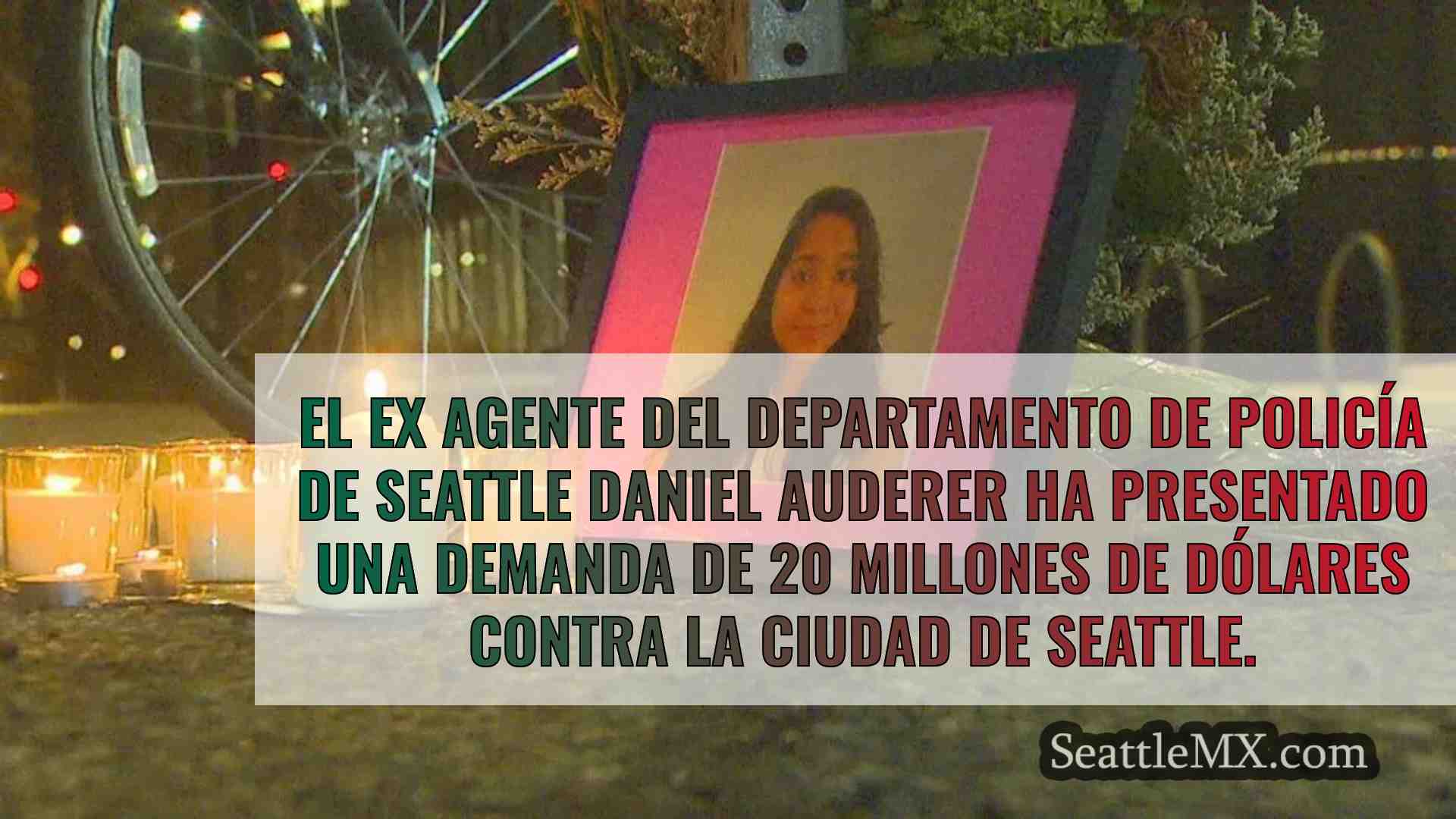 Un ex agente de policía presenta una
