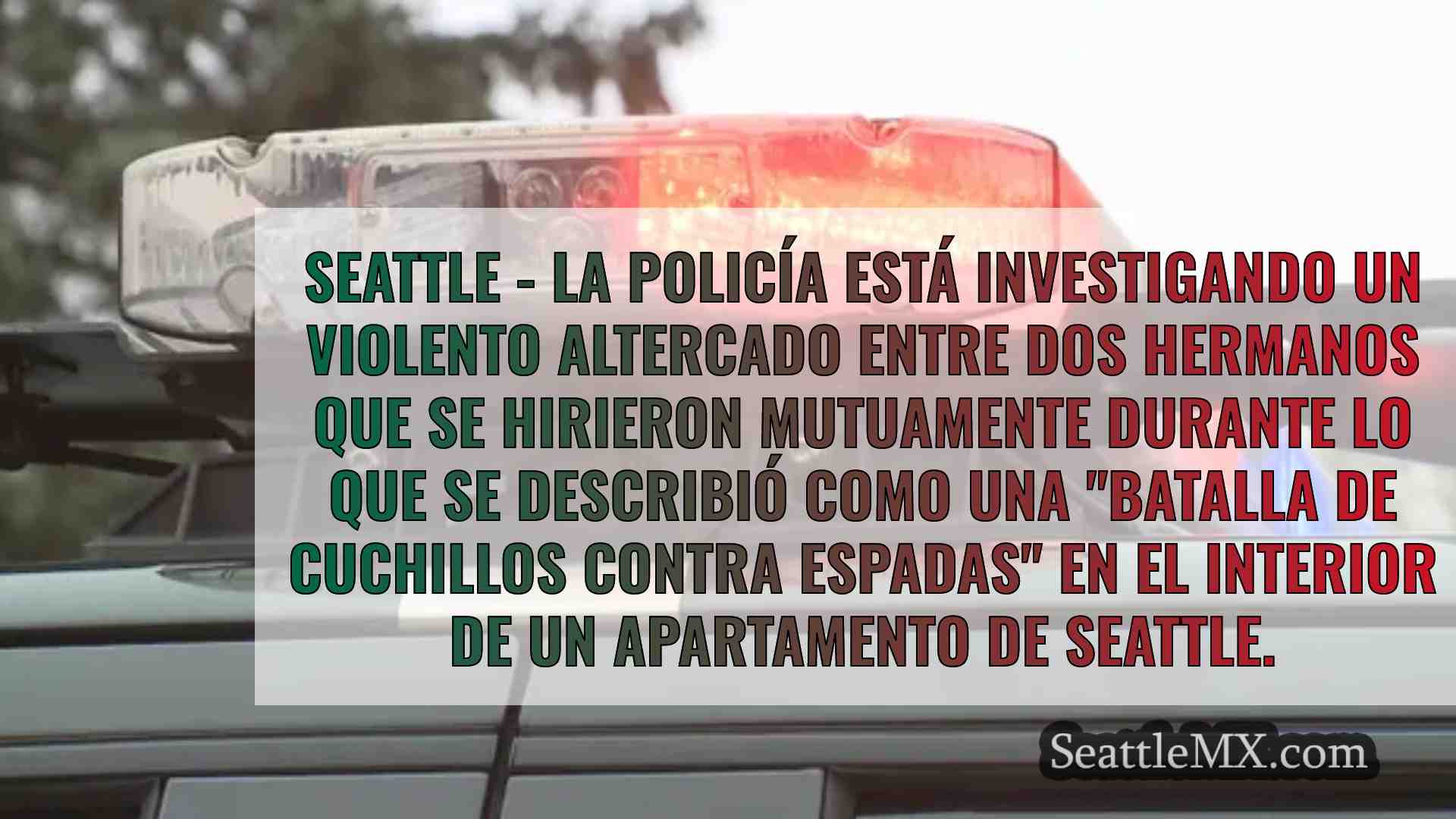 Hermanos detenidos tras una batalla de