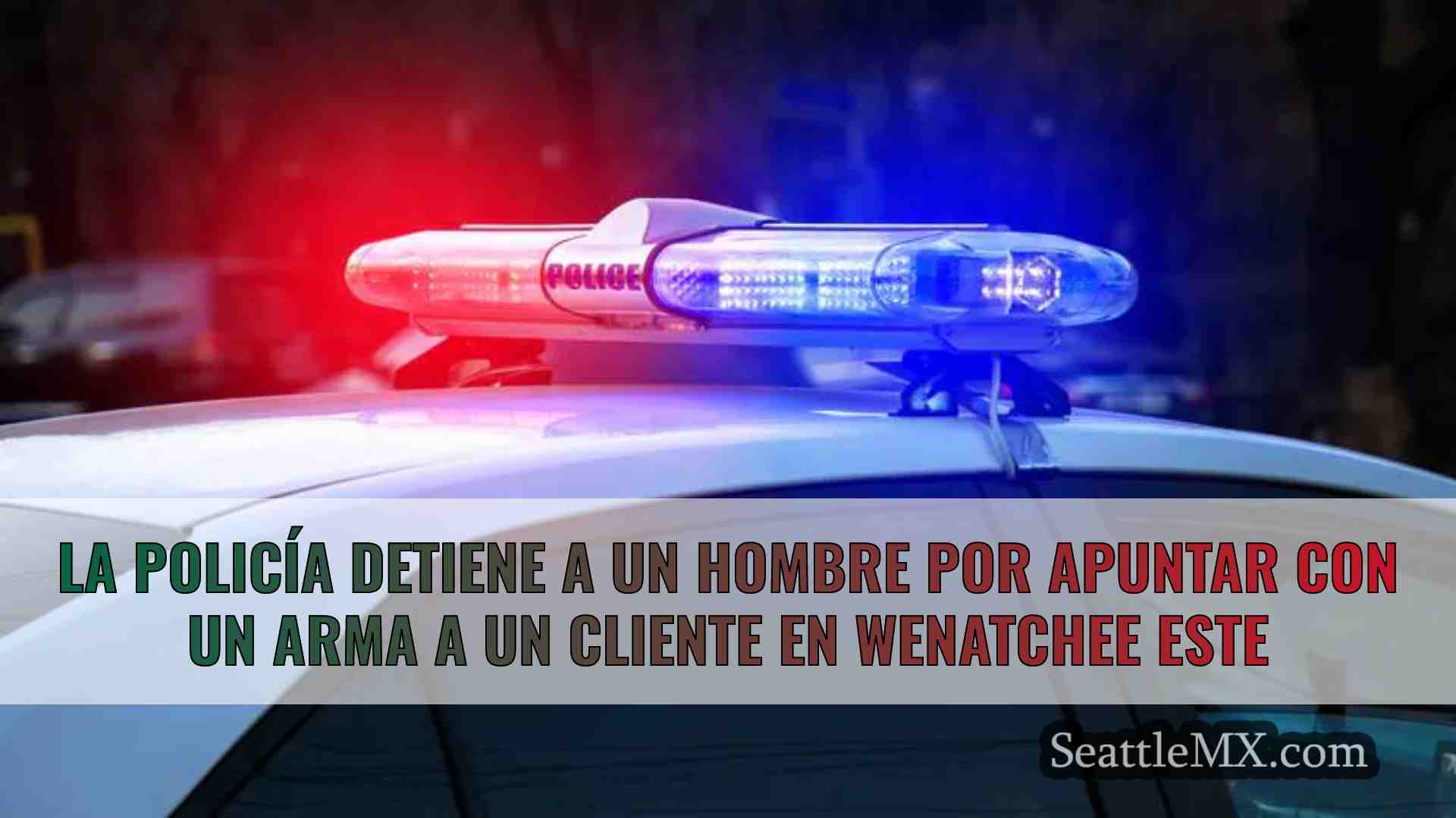 La policía detiene a un hombre en