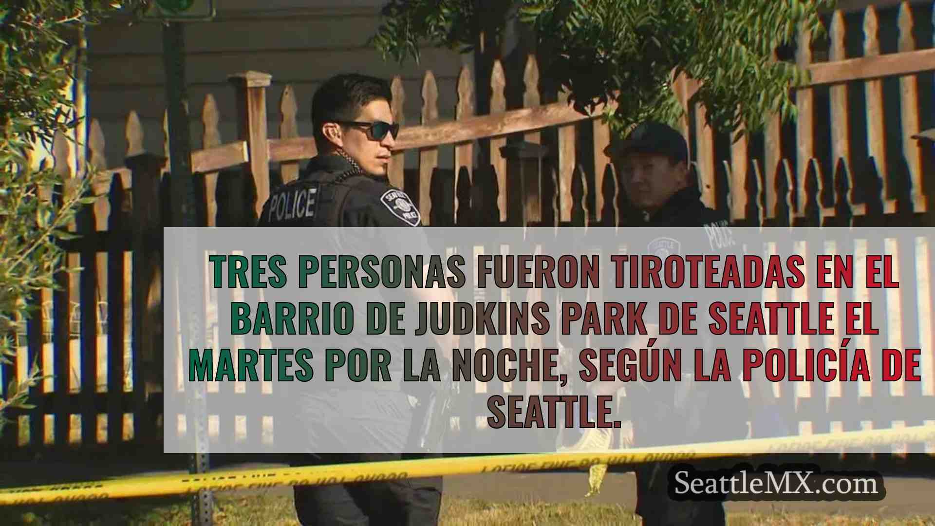 Tres personas tiroteadas en un funeral
