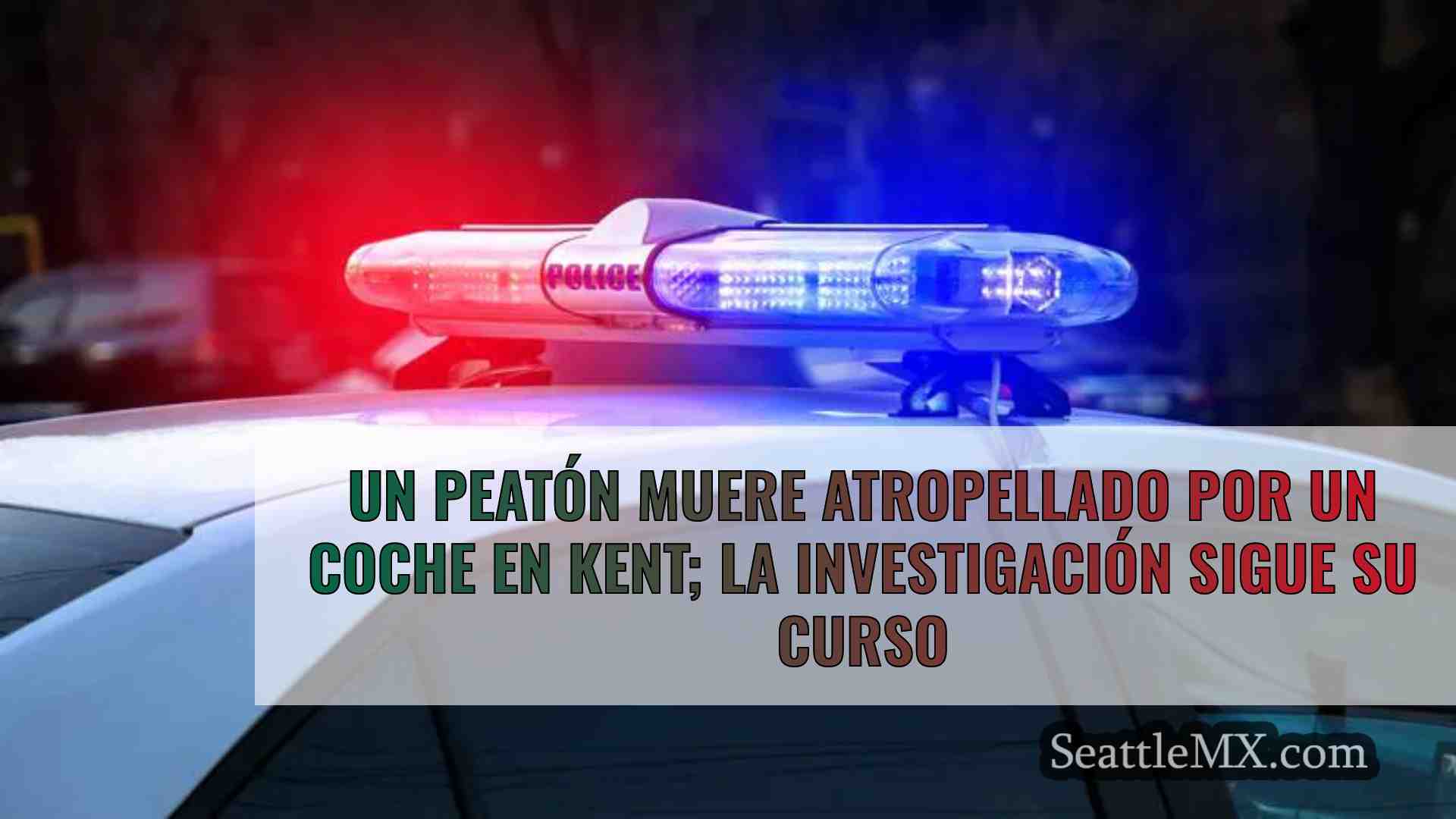 Un peatón muere atropellado por un