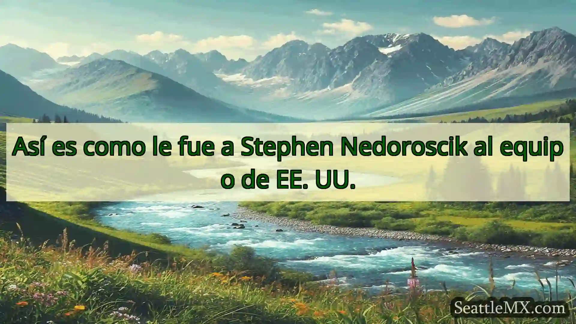 noticias de seattle Así es como le fue a Stephen