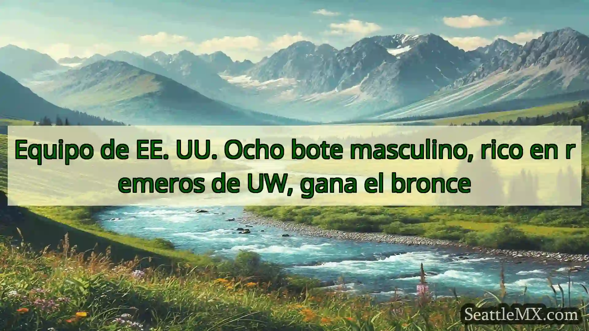noticias de seattle Equipo de EE. UU. Ocho bote