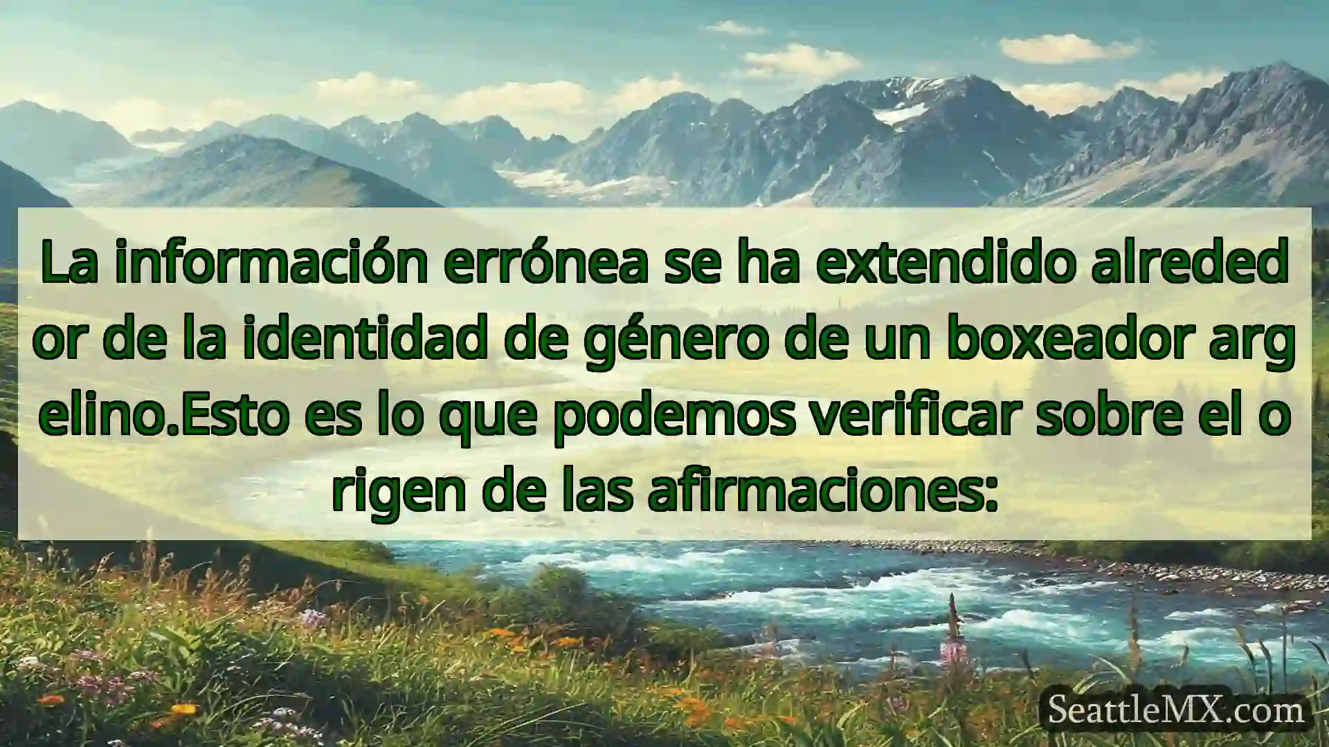 noticias de seattle La información errónea se ha