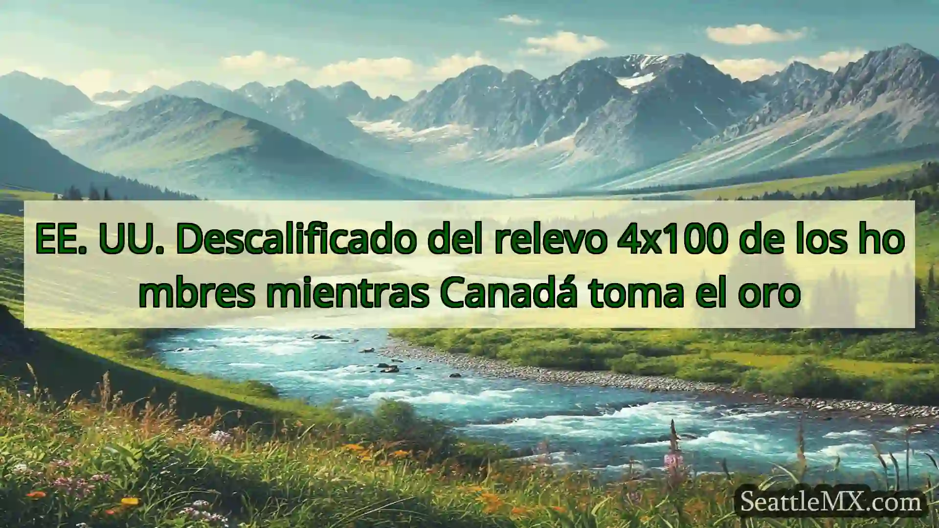 noticias de seattle EE. UU. Descalificado del relevo