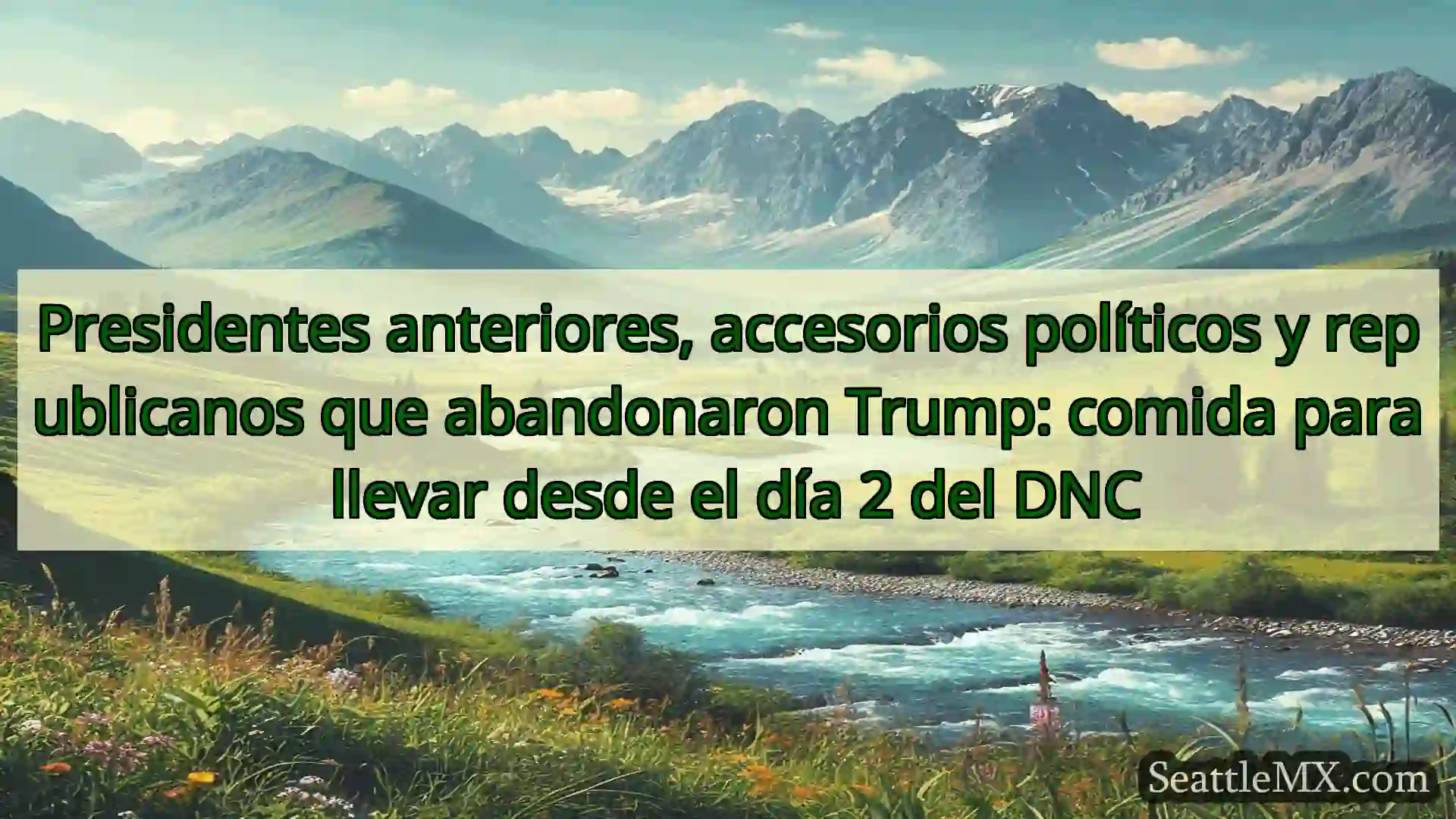 noticias de seattle Presidentes anteriores, accesorios