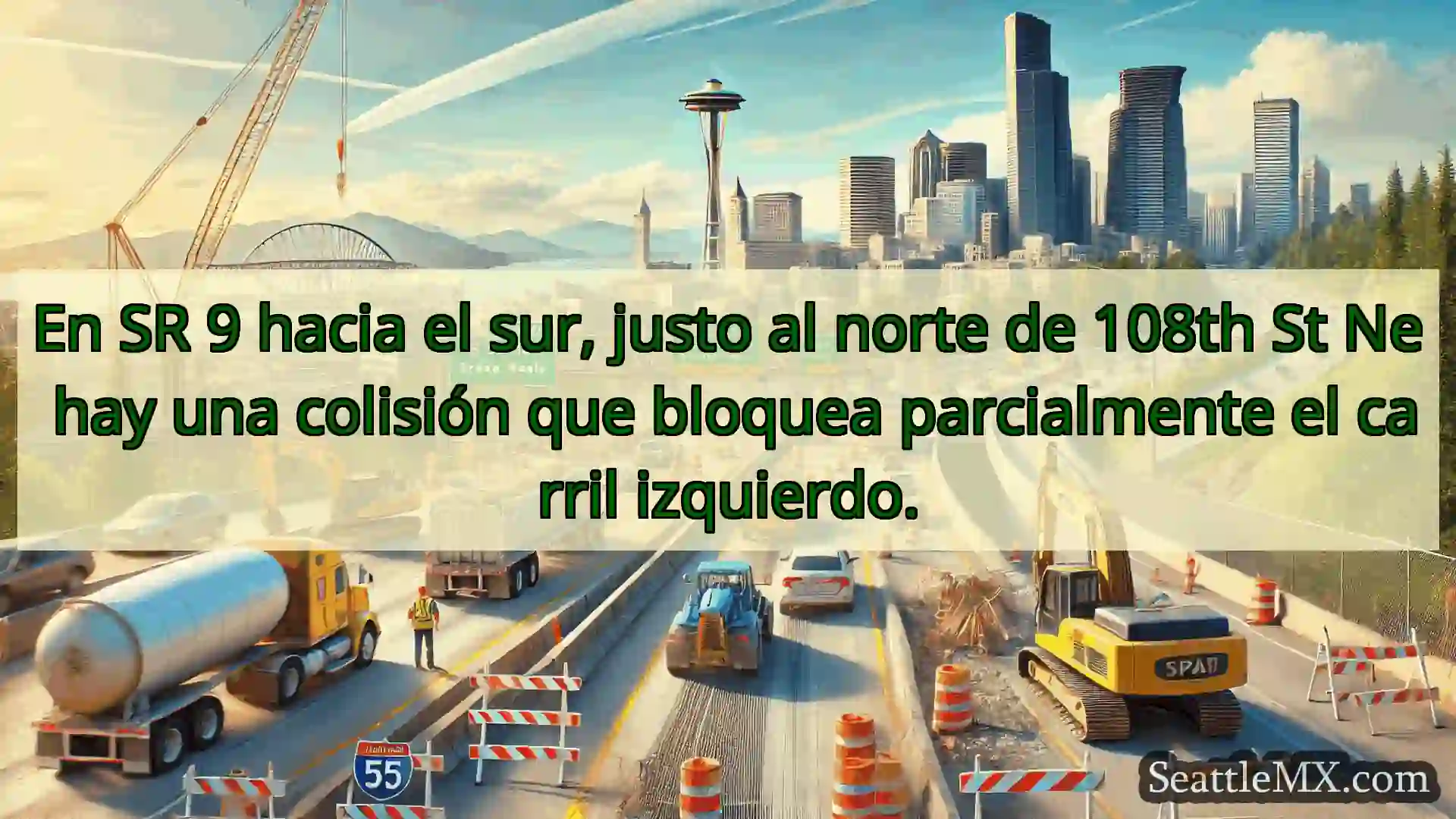 Noticias de transporte de Seattle En SR 9 hacia el sur, justo al