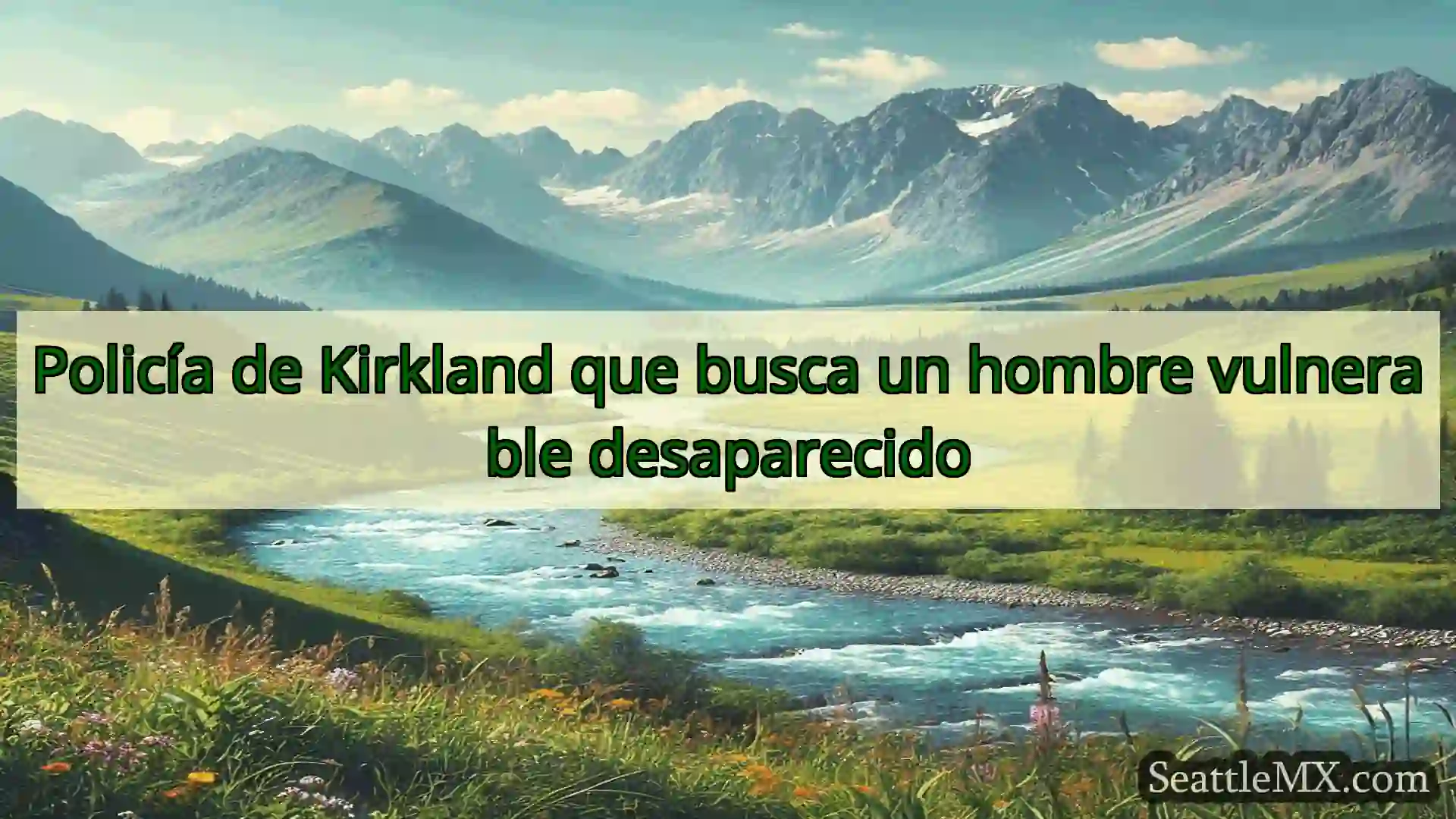 noticias de seattle Policía de Kirkland que busca un