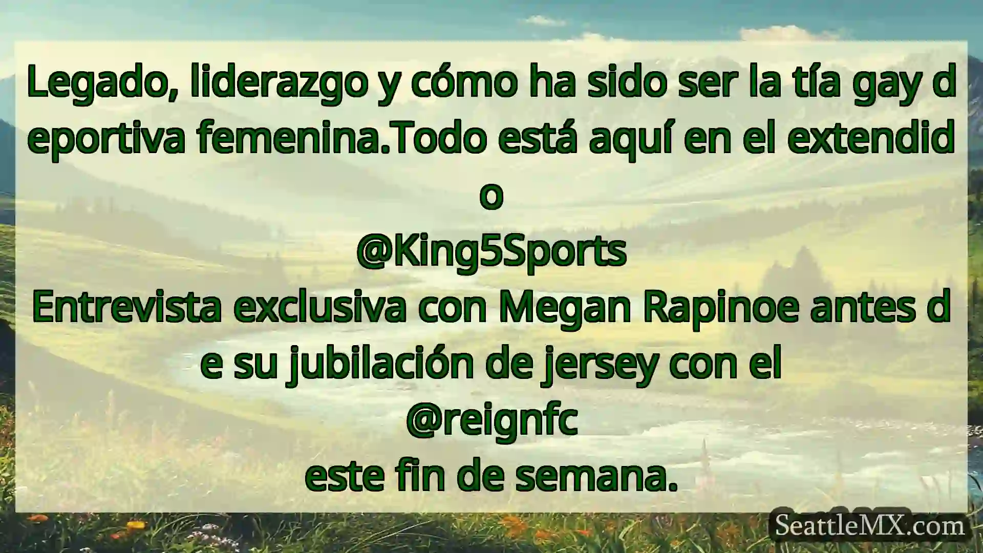 noticias de seattle Legado, liderazgo y cómo ha sido