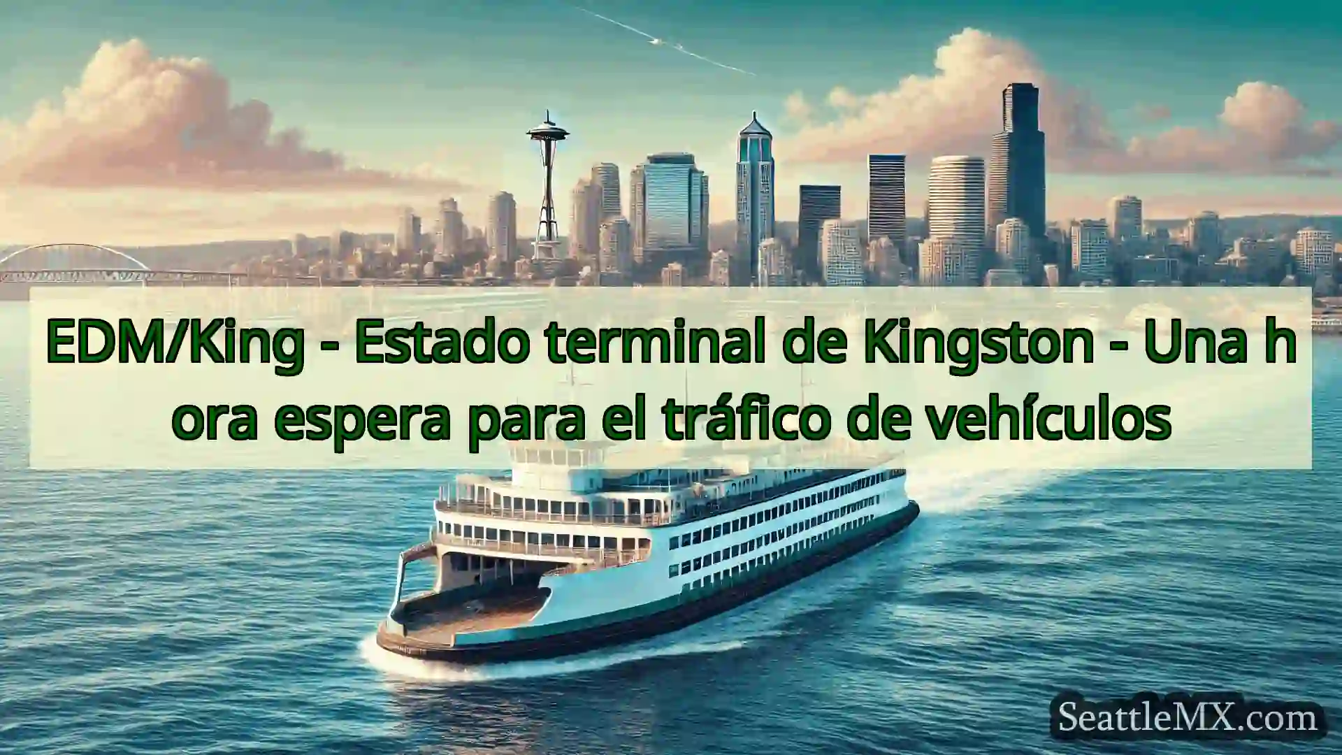 noticias del ferry de seattle EDM/King - Estado terminal de