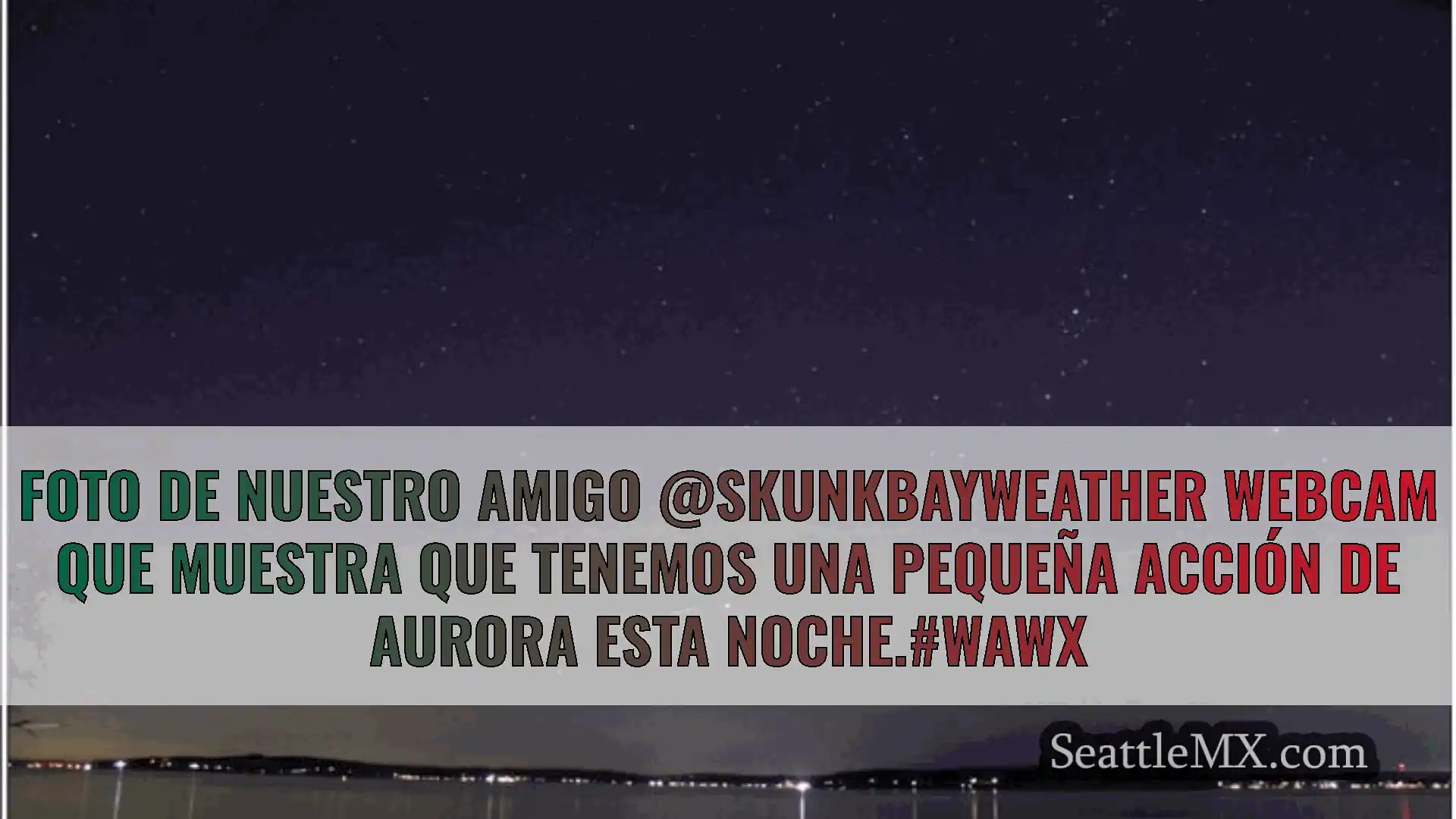 noticias del tiempo en seattle Foto de nuestro amigo