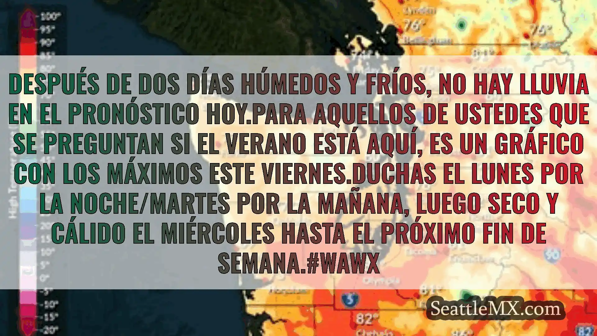 noticias del tiempo en seattle Después de dos días húmedos y