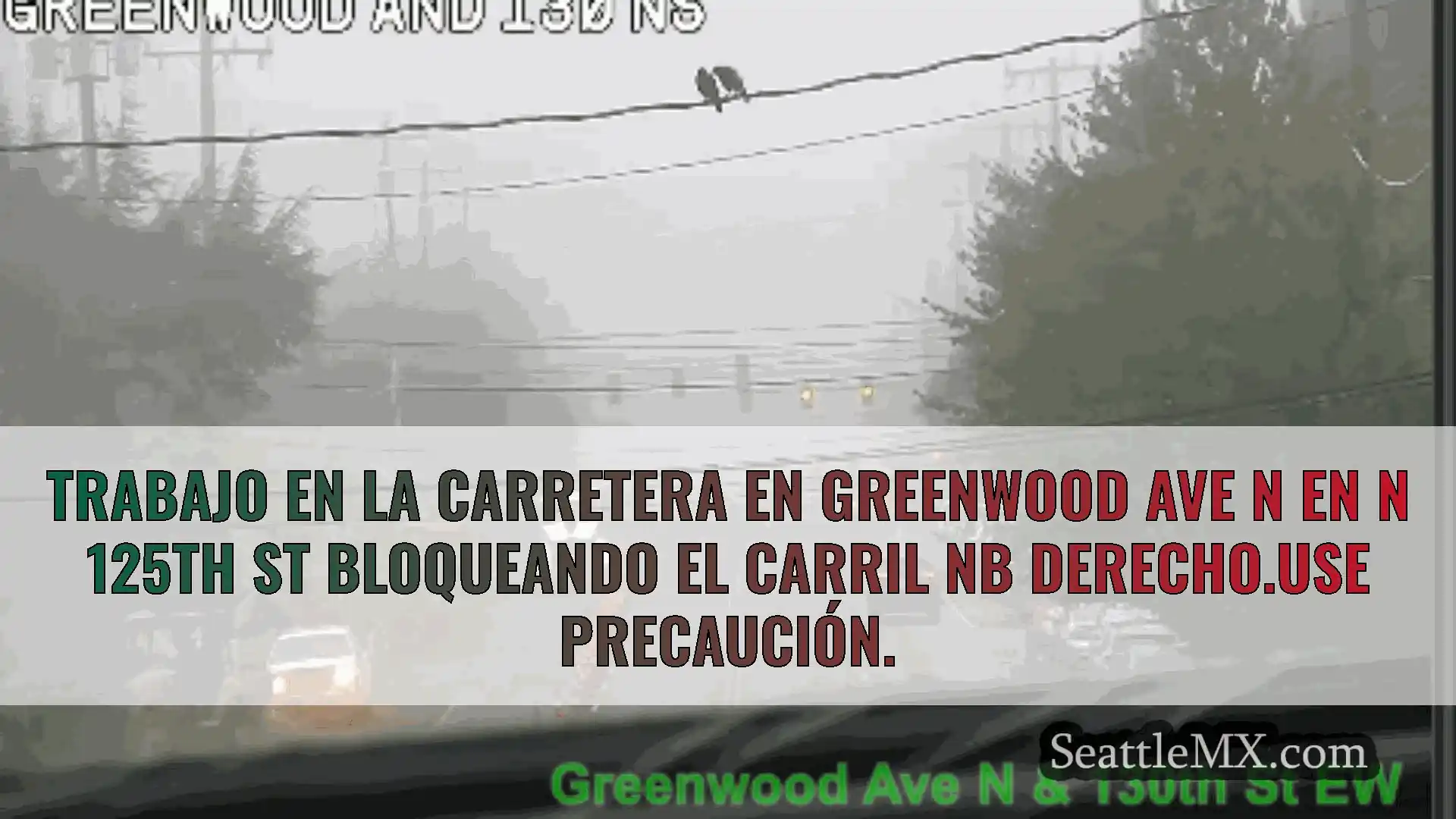 Noticias de transporte de Seattle Trabajo en la carretera en