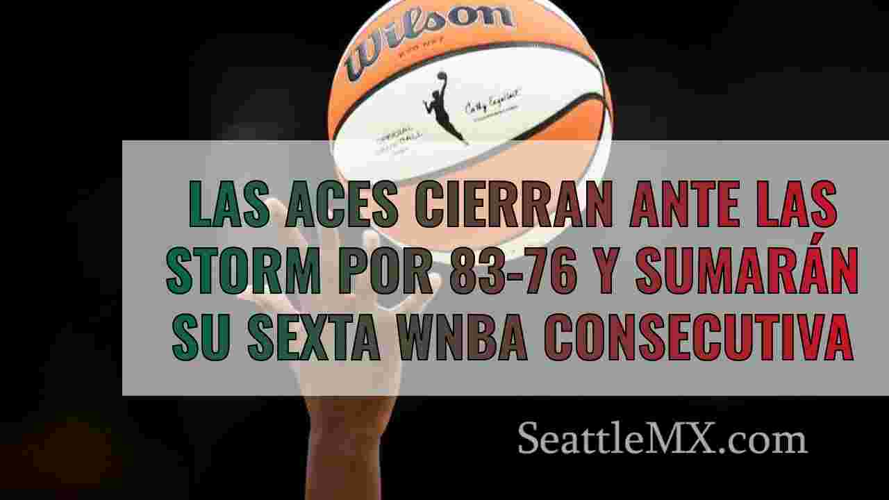 Las Aces superan a las Storm por 83-76