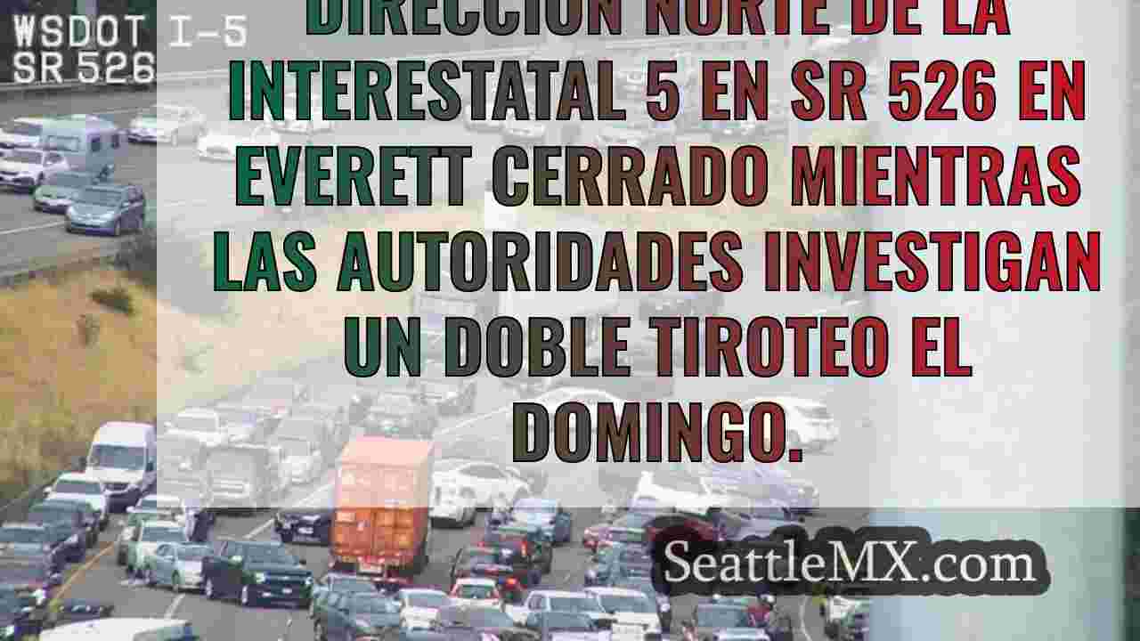 Cierre parcial de la Interestatal 5 en
