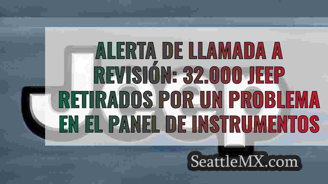 Alerta de llamada a revisión: 32.000